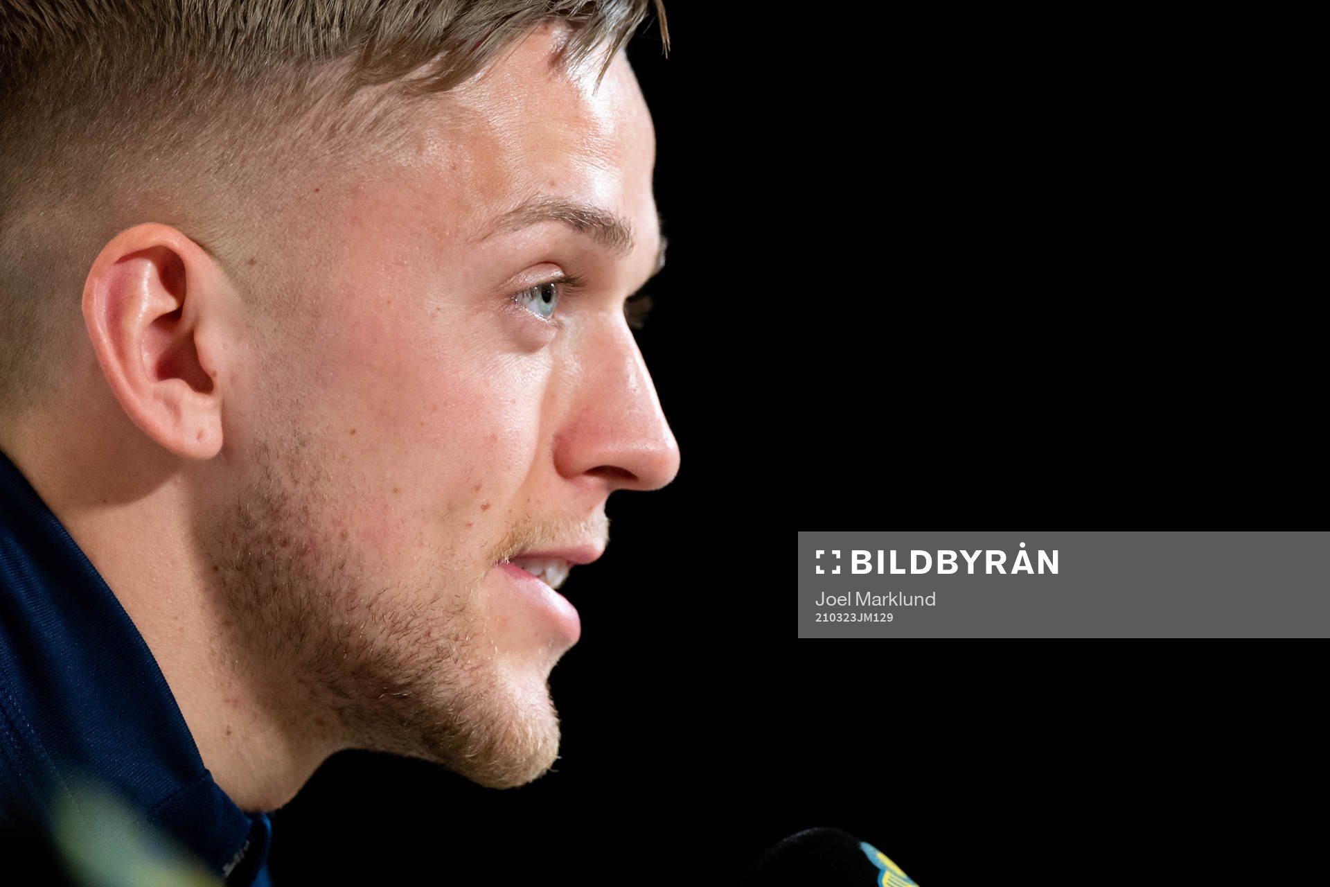 Jesper Karlsson of the Swedish national football team