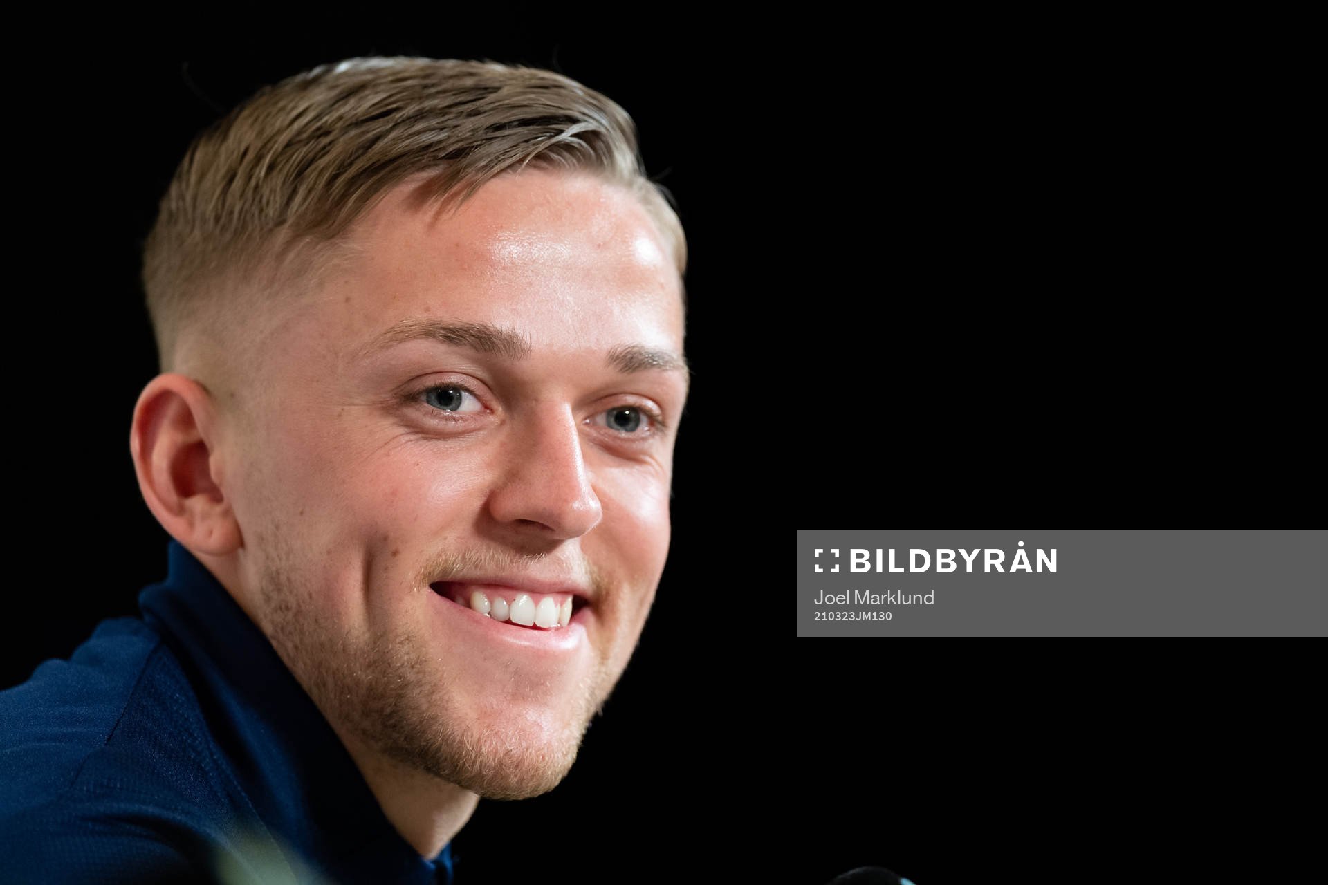 Jesper Karlsson of the Swedish national football team