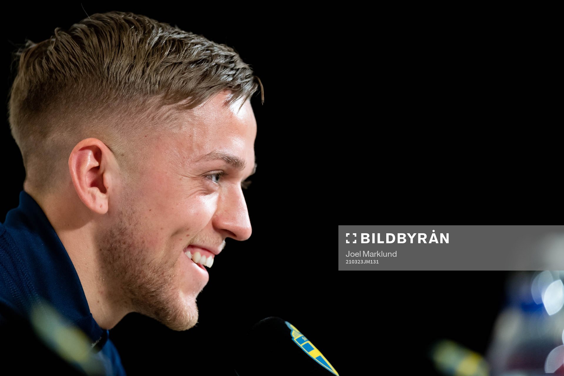 Jesper Karlsson of the Swedish national football team