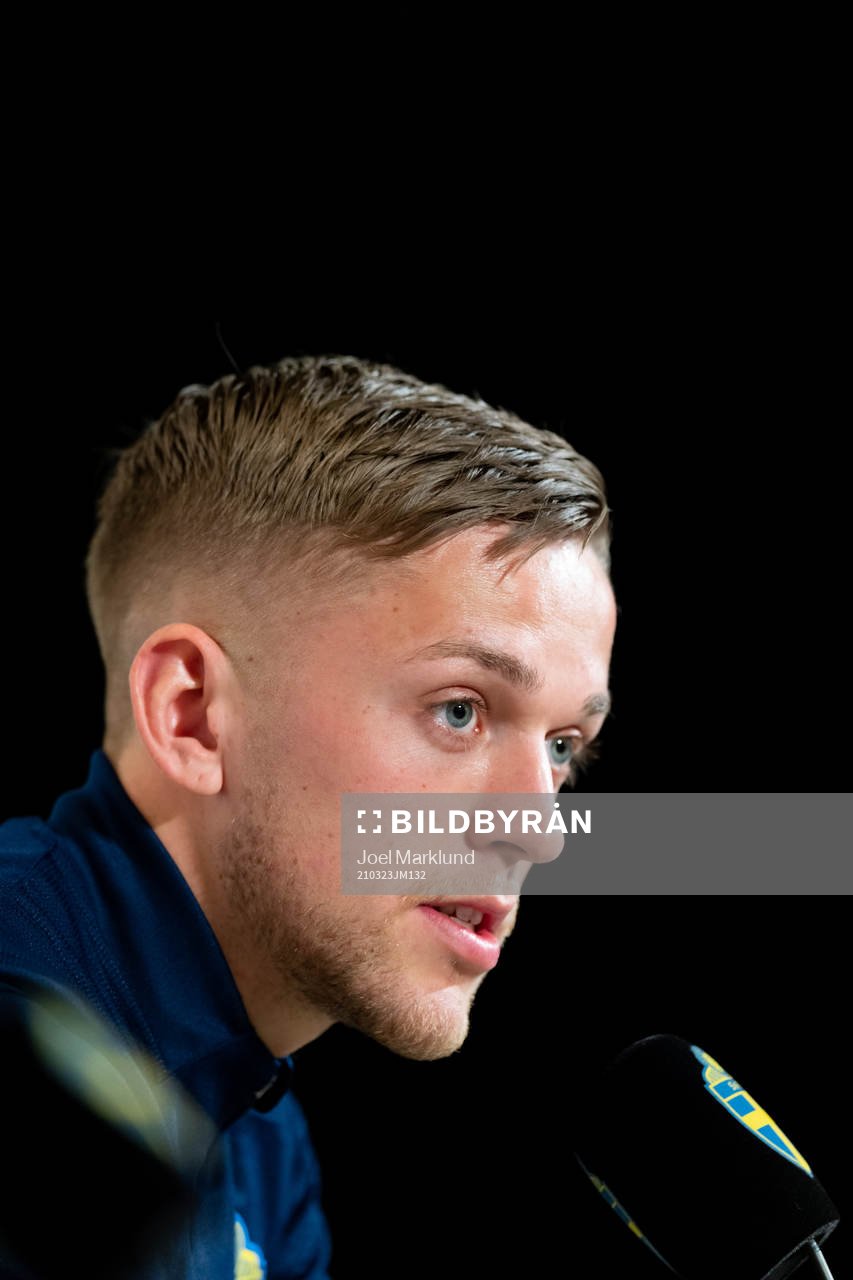 Jesper Karlsson of the Swedish national football team