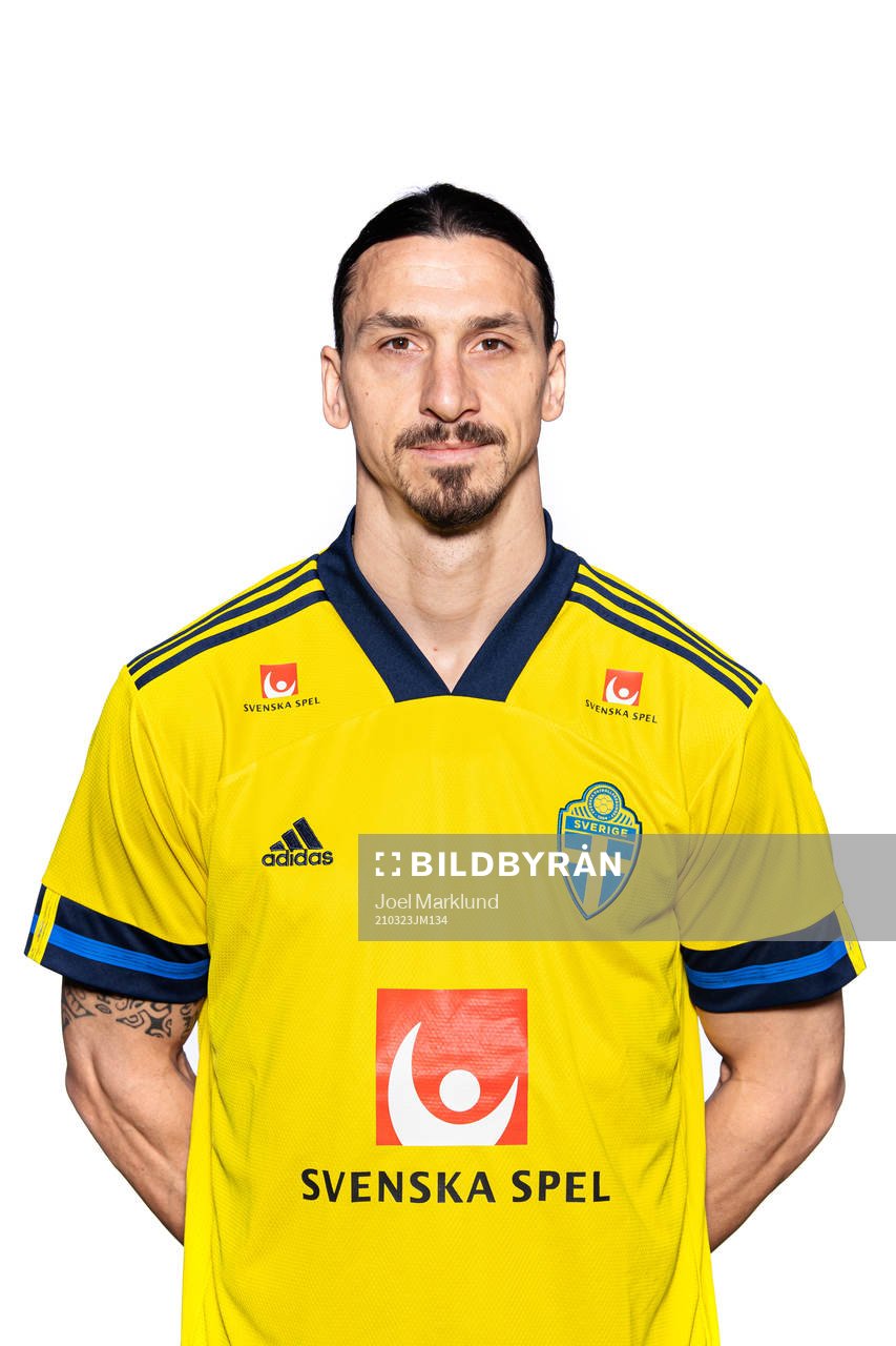 Zlatan Ibrahimovic of the Swedish national football team