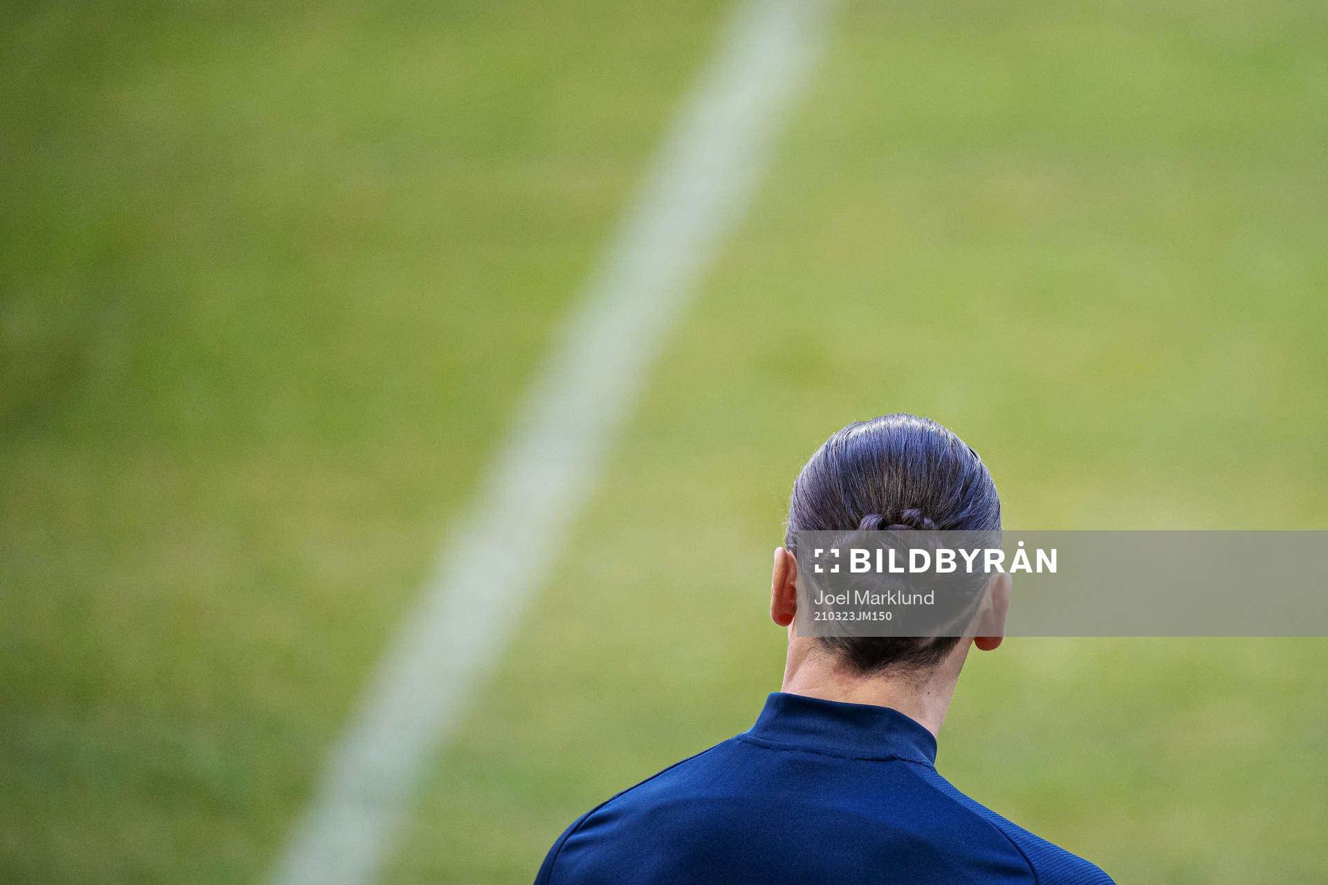 Zlatan Ibrahimovic of the Swedish national football team