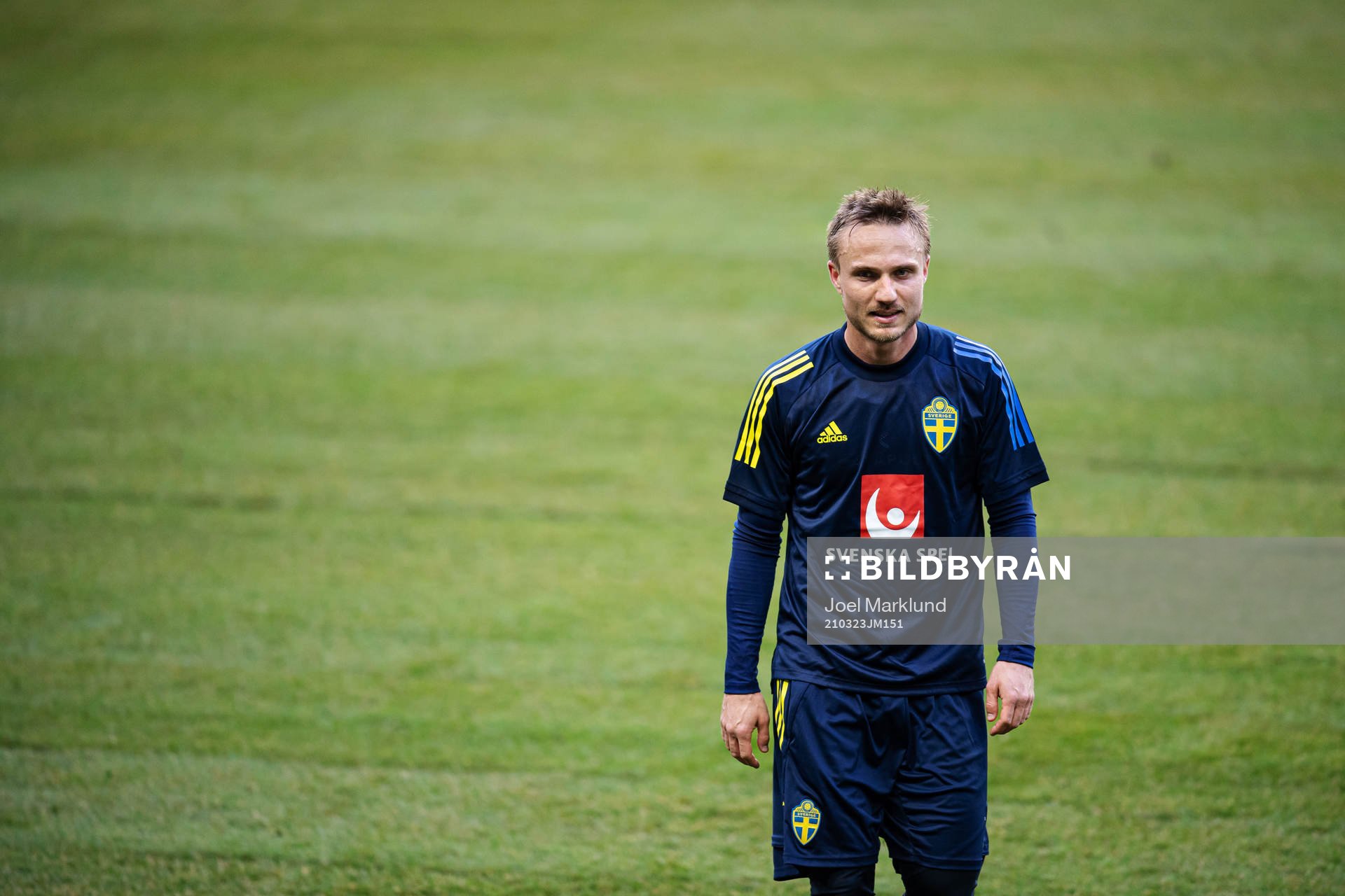 Pierre Bengtsson of the Swedish national football team