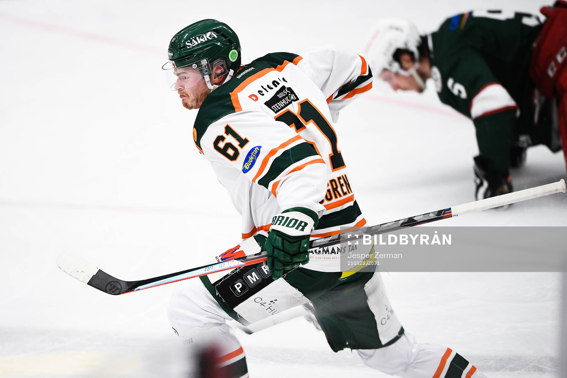 Kristianstads Malte Sjögren jublar