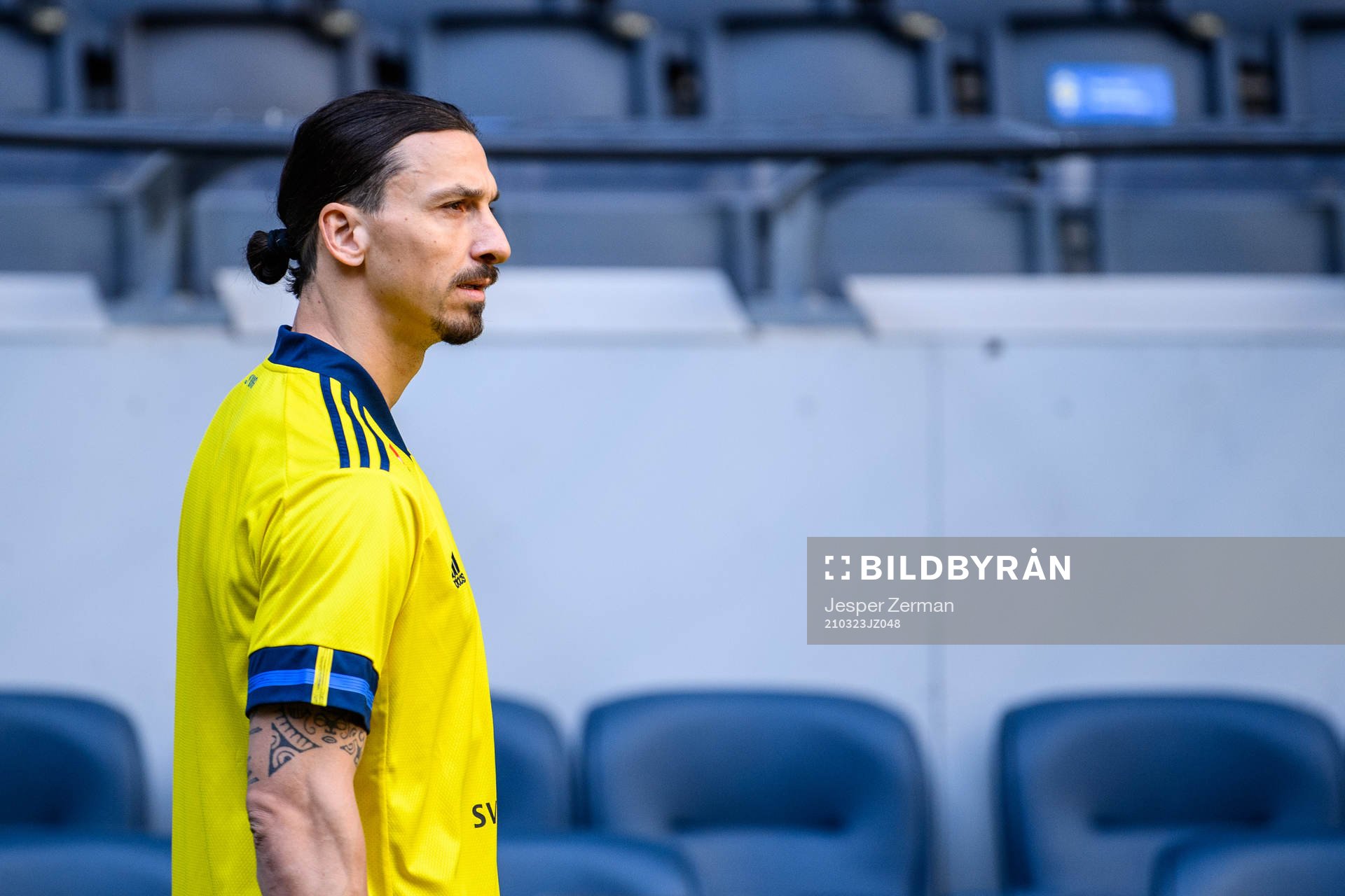Zlatan Ibrahimovic of the Swedish national football