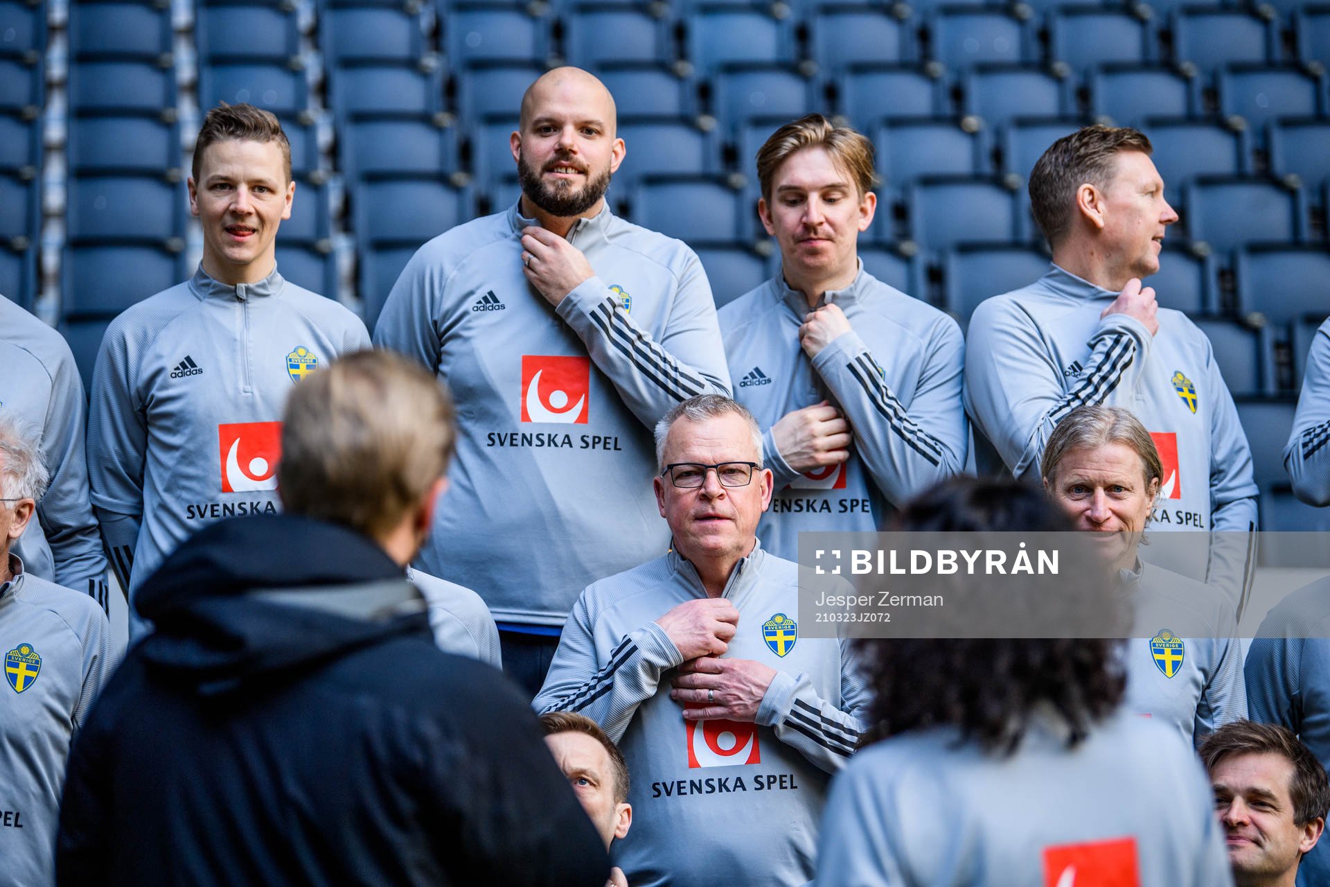 Janne Andersson, head coach of the Swedish national