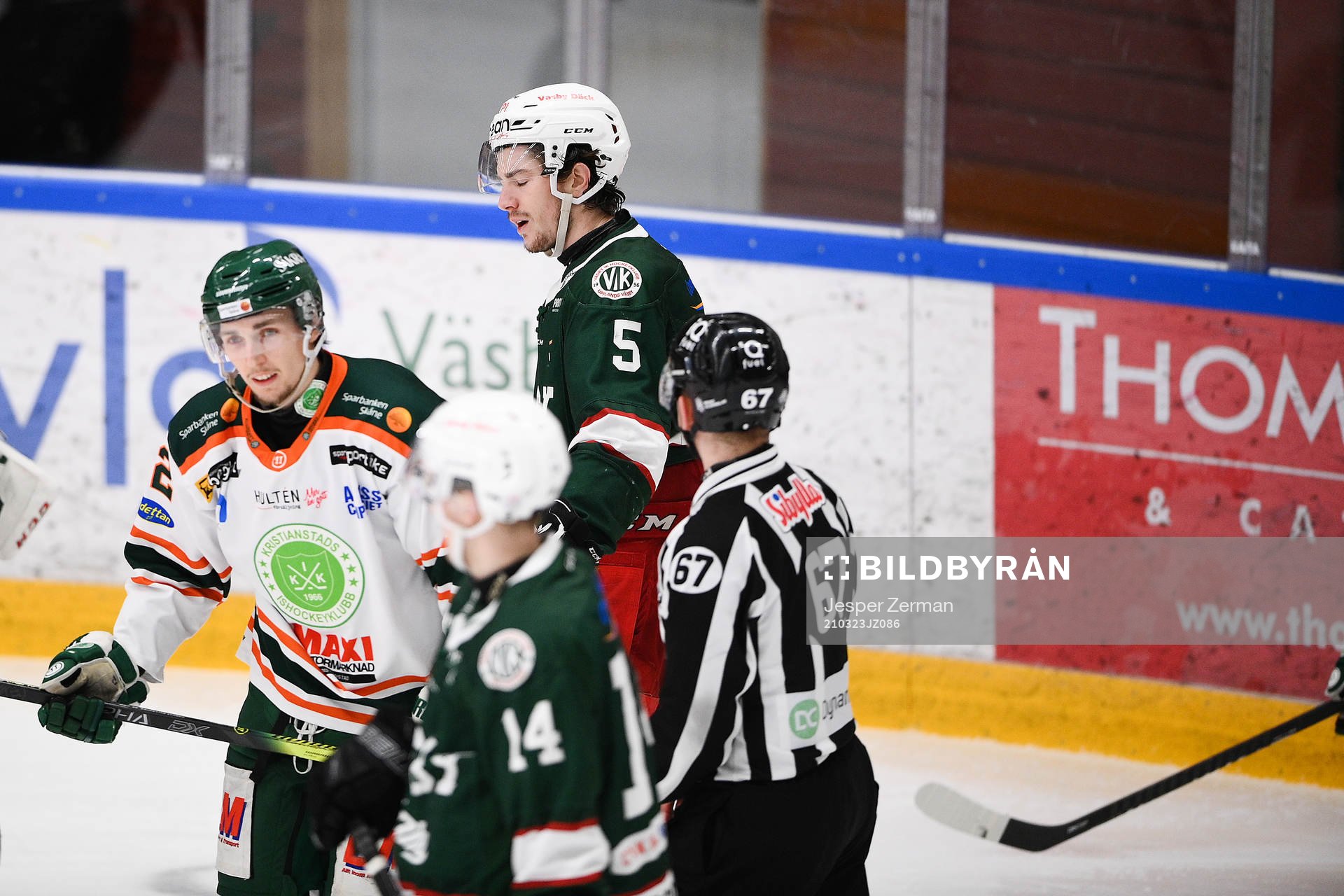 Väsbys Phil Kemp deppar