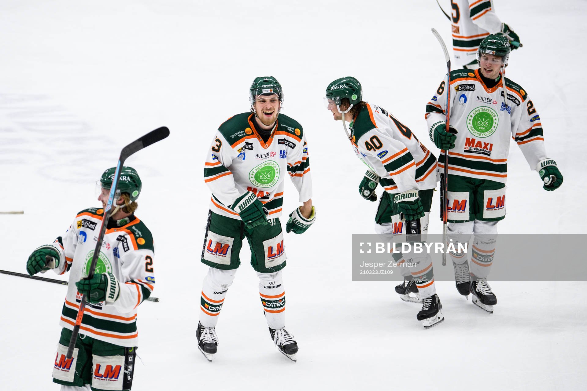 Kristianstads Gustav Willman Borvik, Kalle Miketinac och
