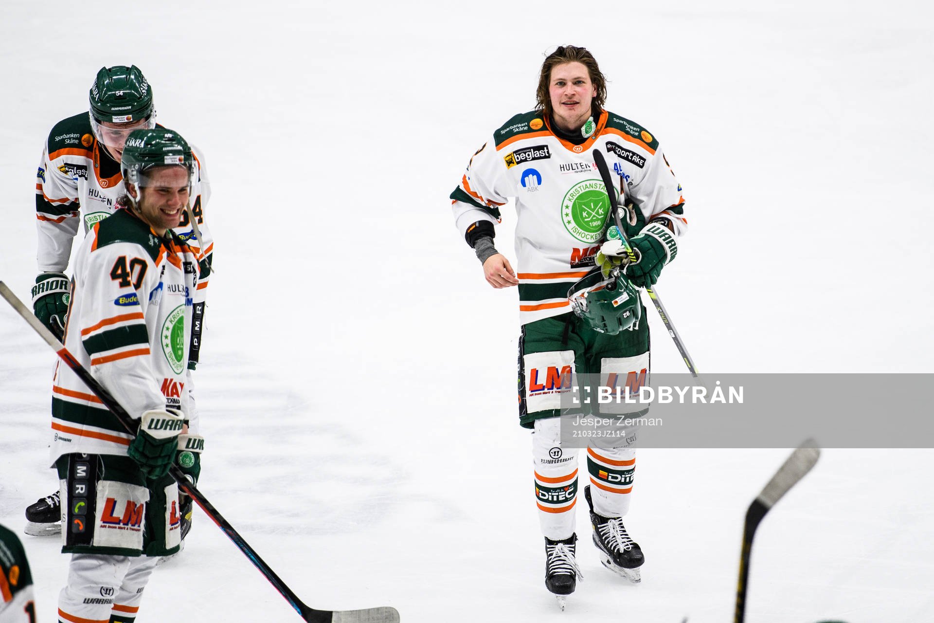 Kristianstads Dennis Svensson jublar