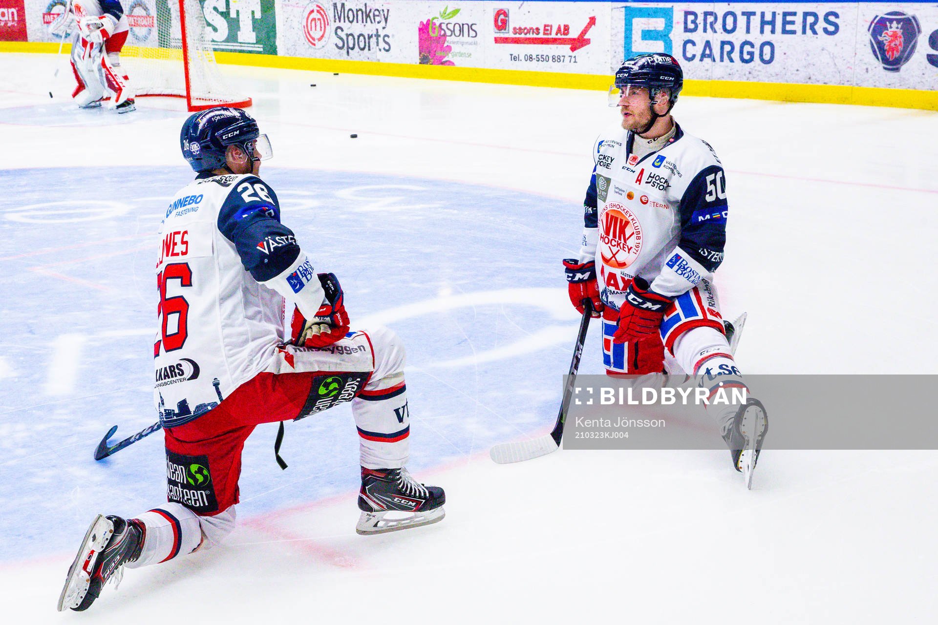 Västerviks Connor Jones och Kellen Jones