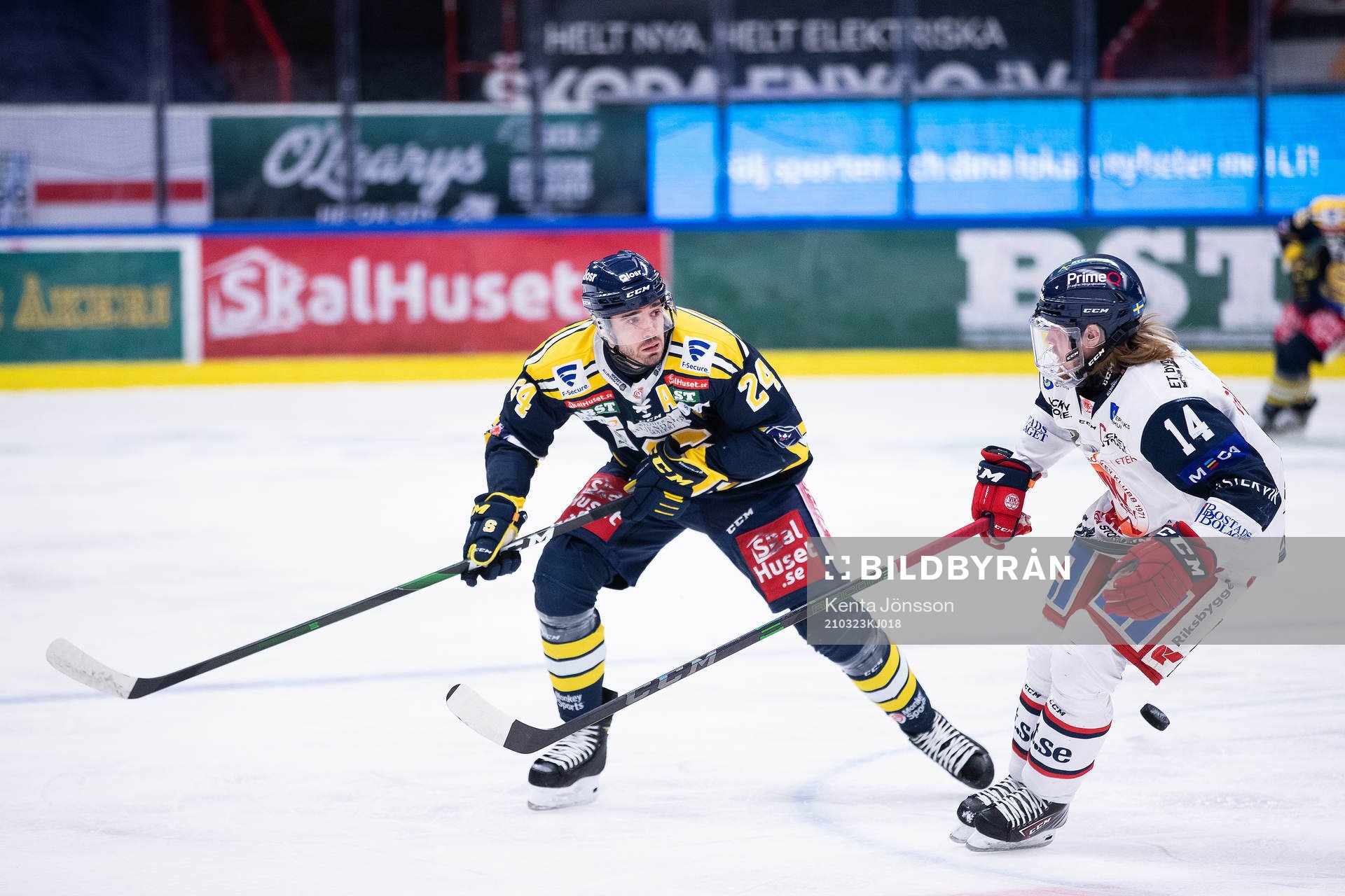Södertäljes Jacob Dahlström och Västerviks Erik