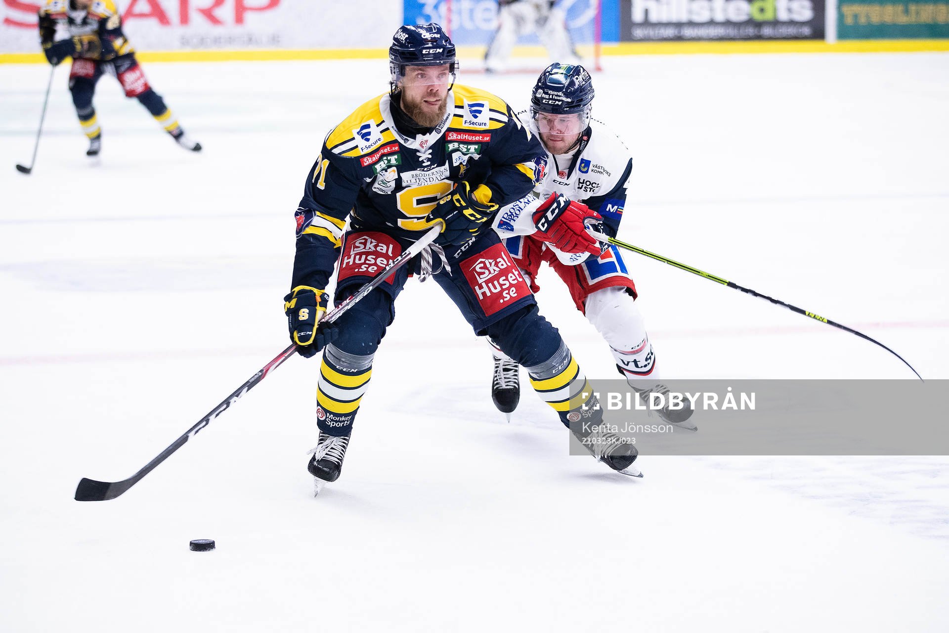Södertäljes Erik Ullman och Västerviks Ludvig Jardeskog