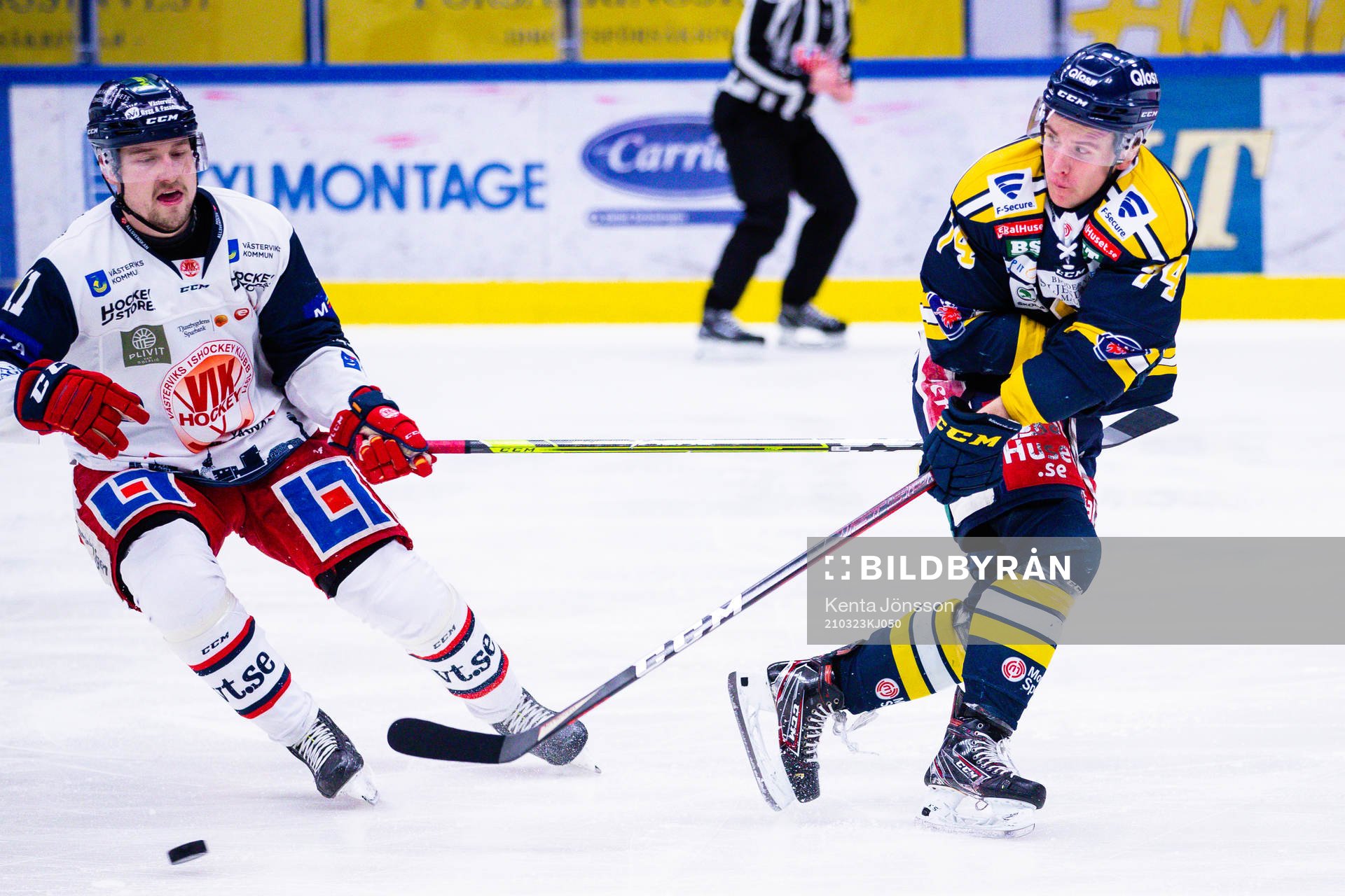 Västerviks Alexander Anderberg och Södertäljes Rasmus