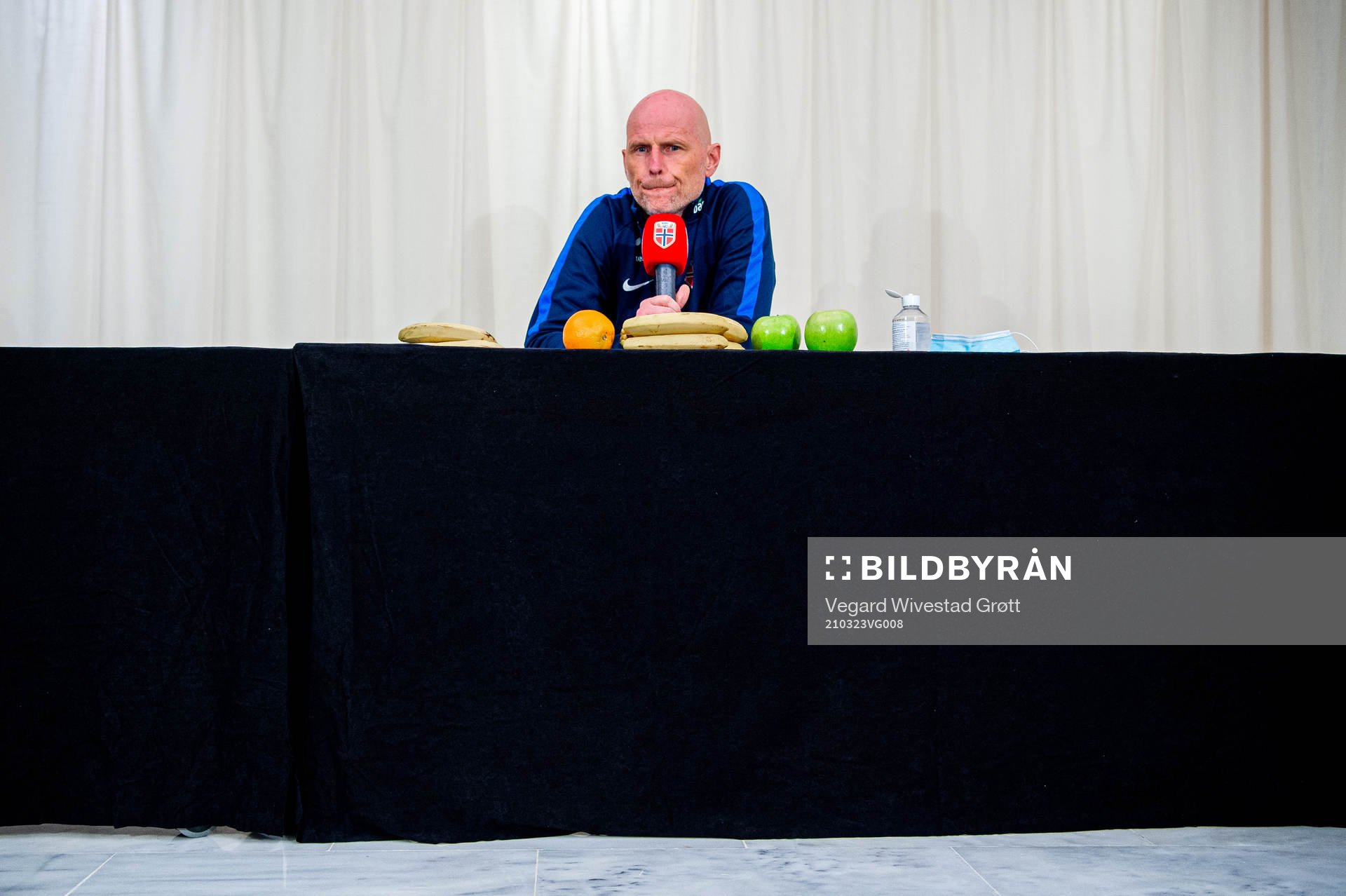 Ståle Solbakken, head coach of the Norwegian national