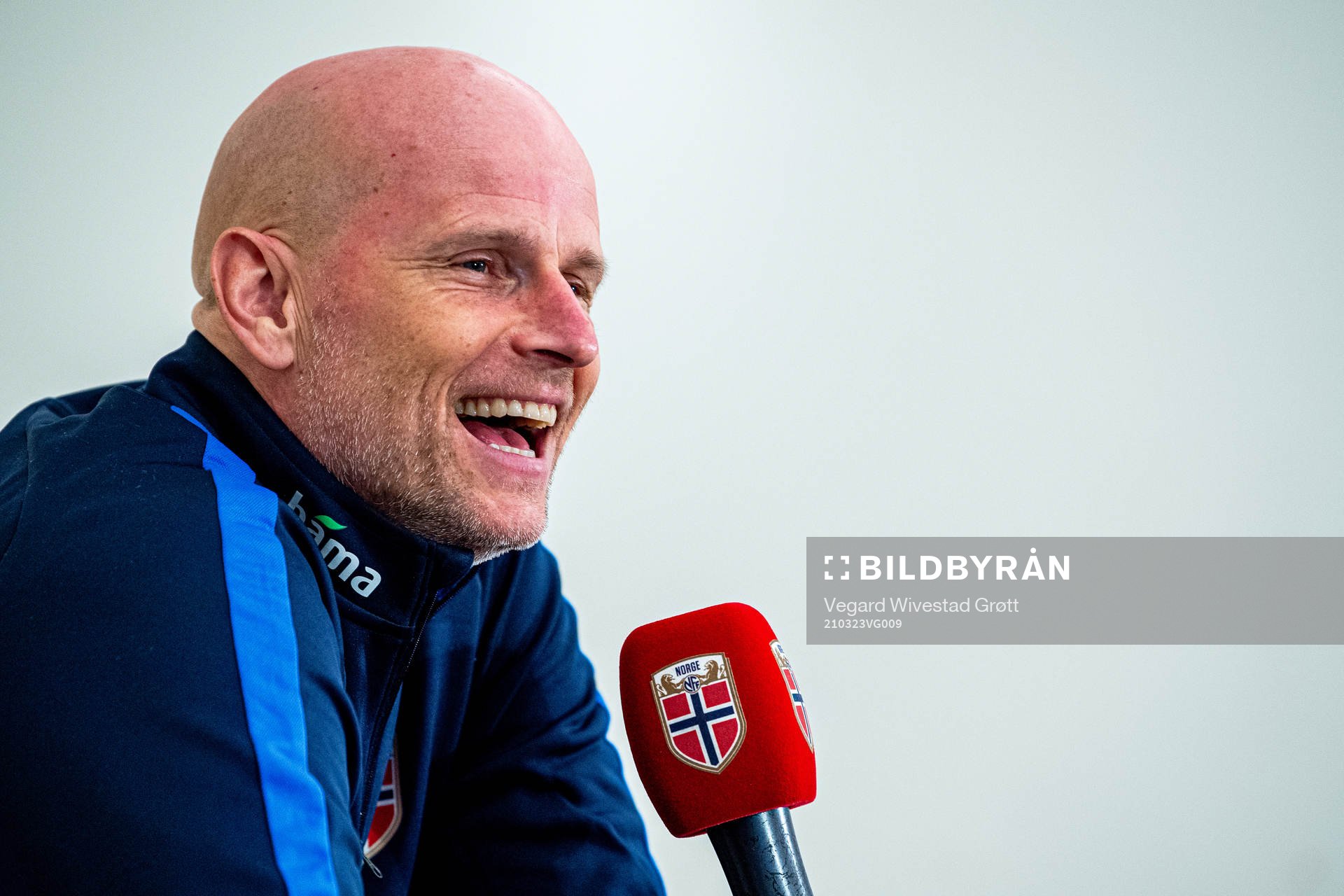 Ståle Solbakken, head coach of the Norwegian national