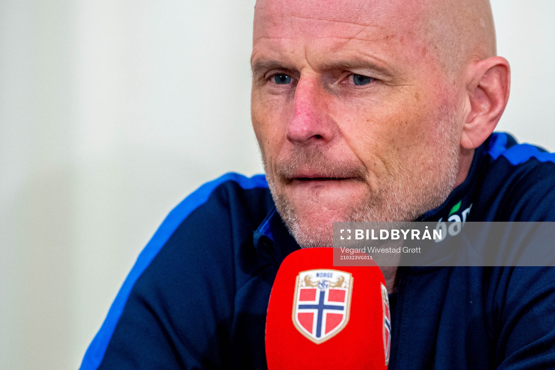 Ståle Solbakken, head coach of the Norwegian national