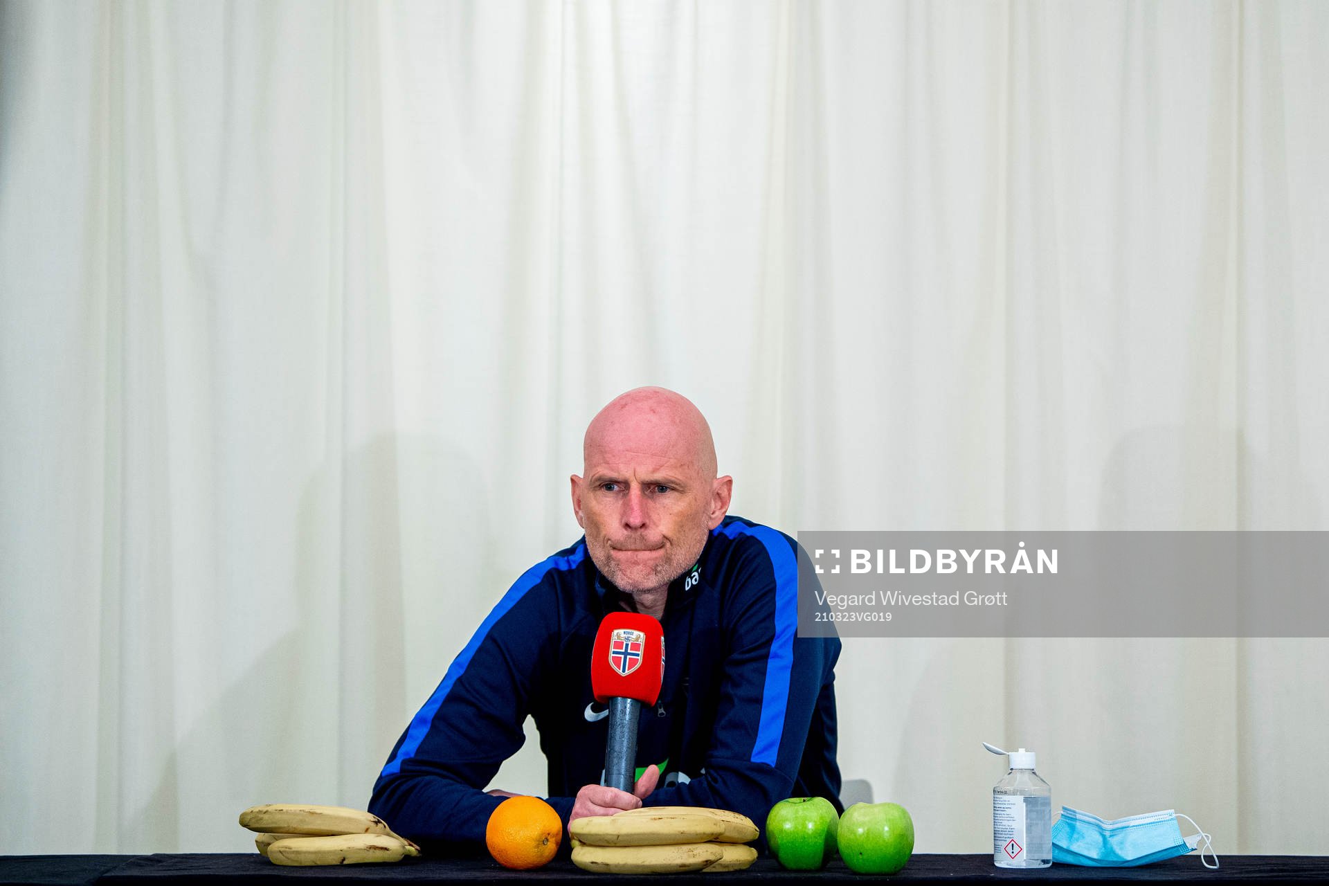 Ståle Solbakken, head coach of the Norwegian national