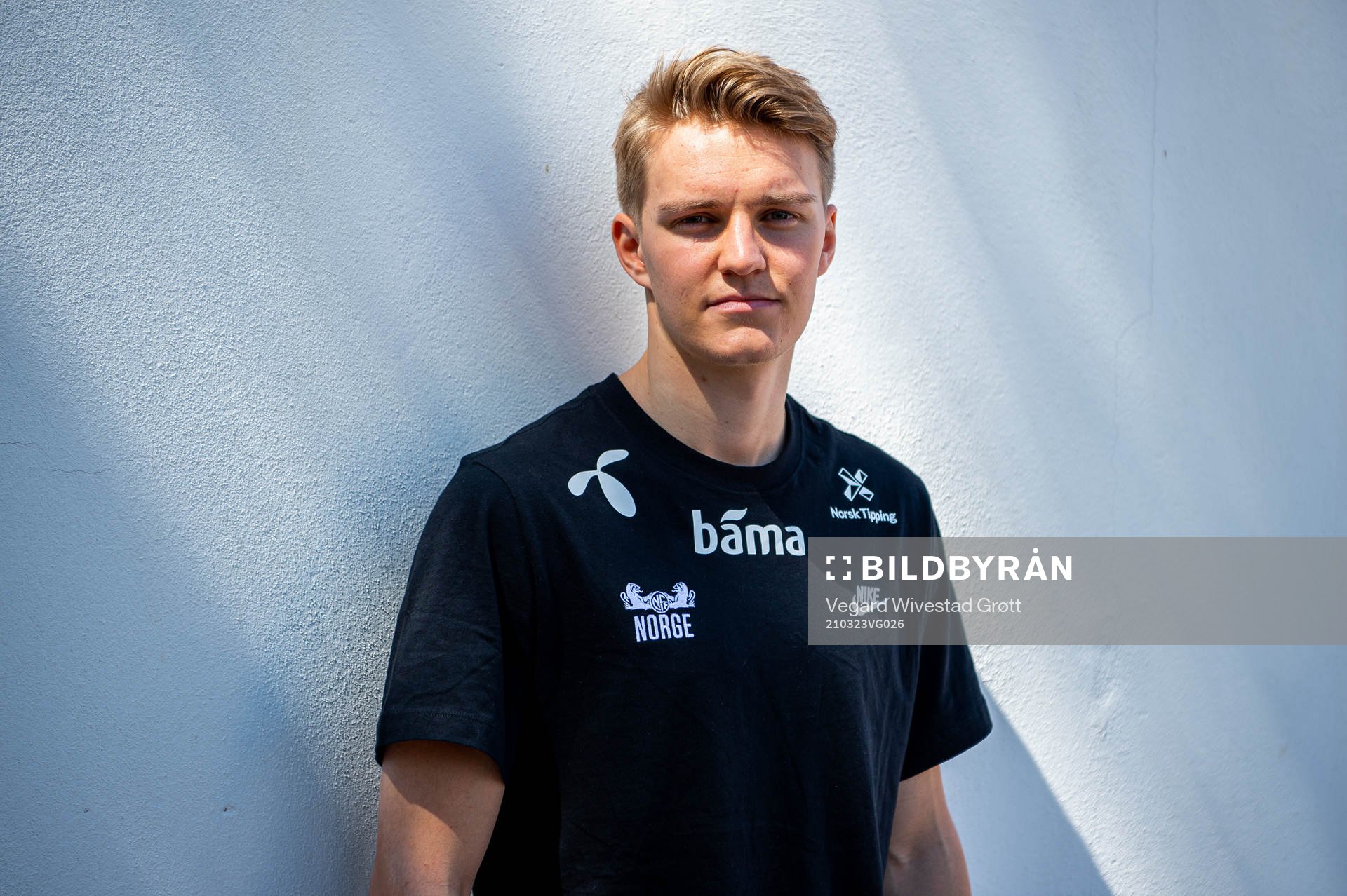 Martin Ødegaard of the Norwegian national football team