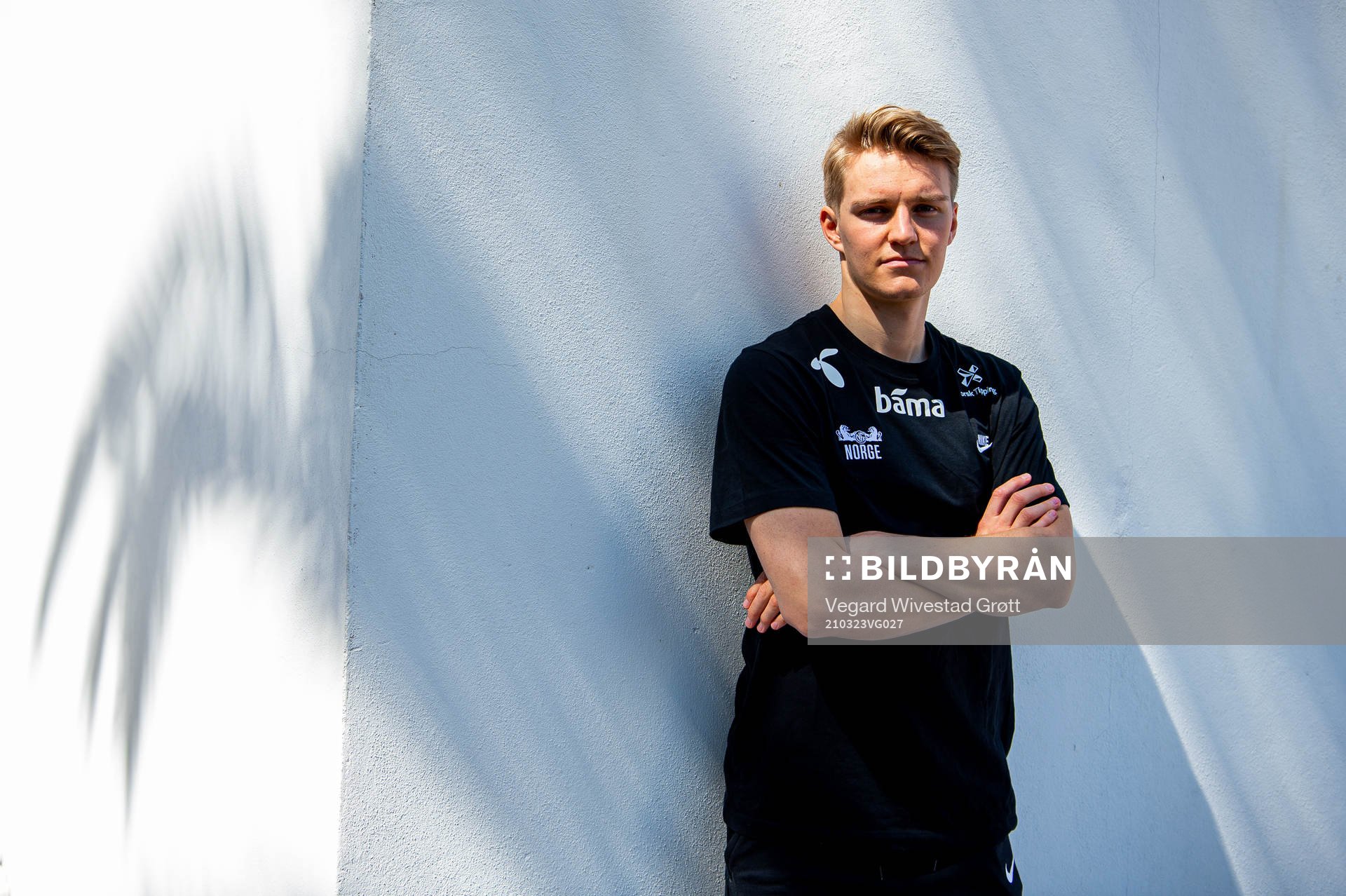 Martin Ødegaard of the Norwegian national football team