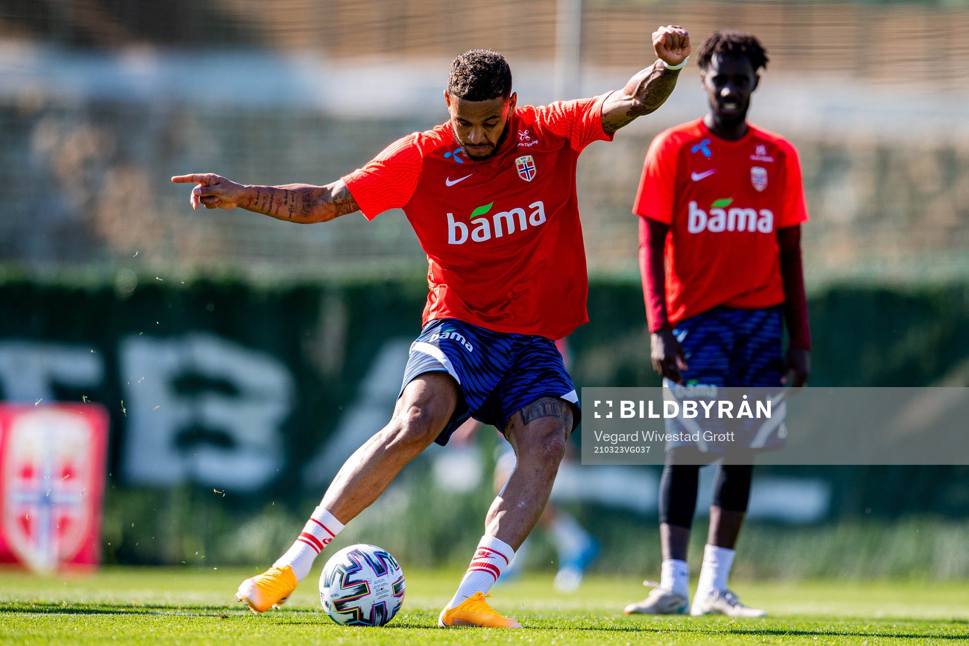 Joshua King of the Norwegian national football team