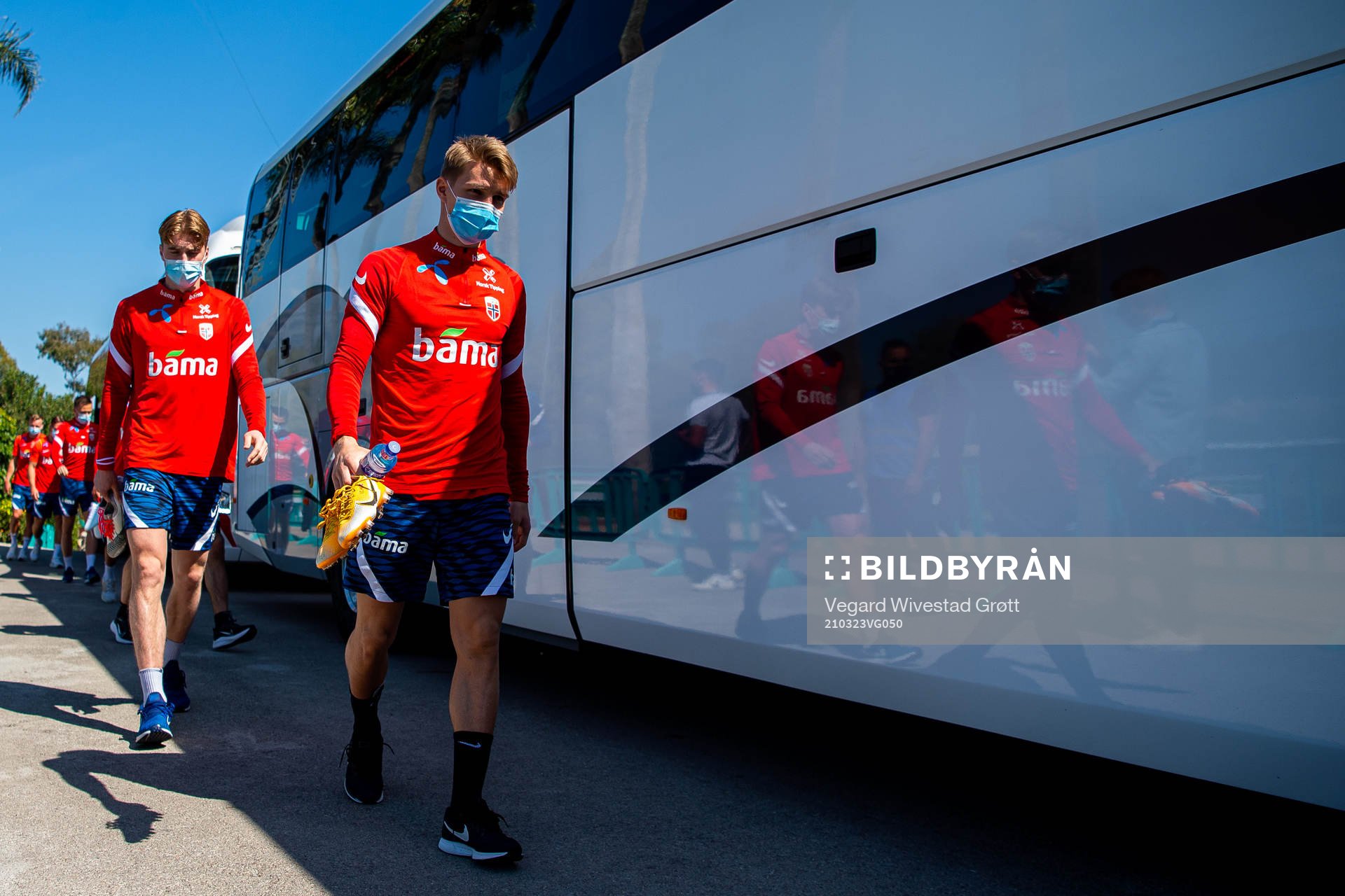 Martin Ødegaard of the Norwegian national football team