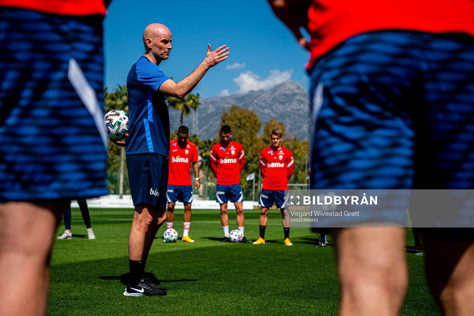 Ståle Solbakken, head coach of the Norwegian national