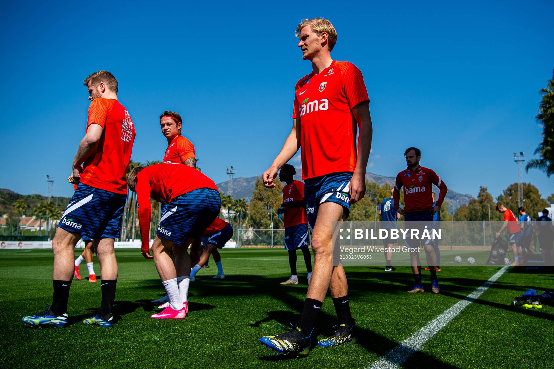 Morten Thorsby of the Norwegian national football team