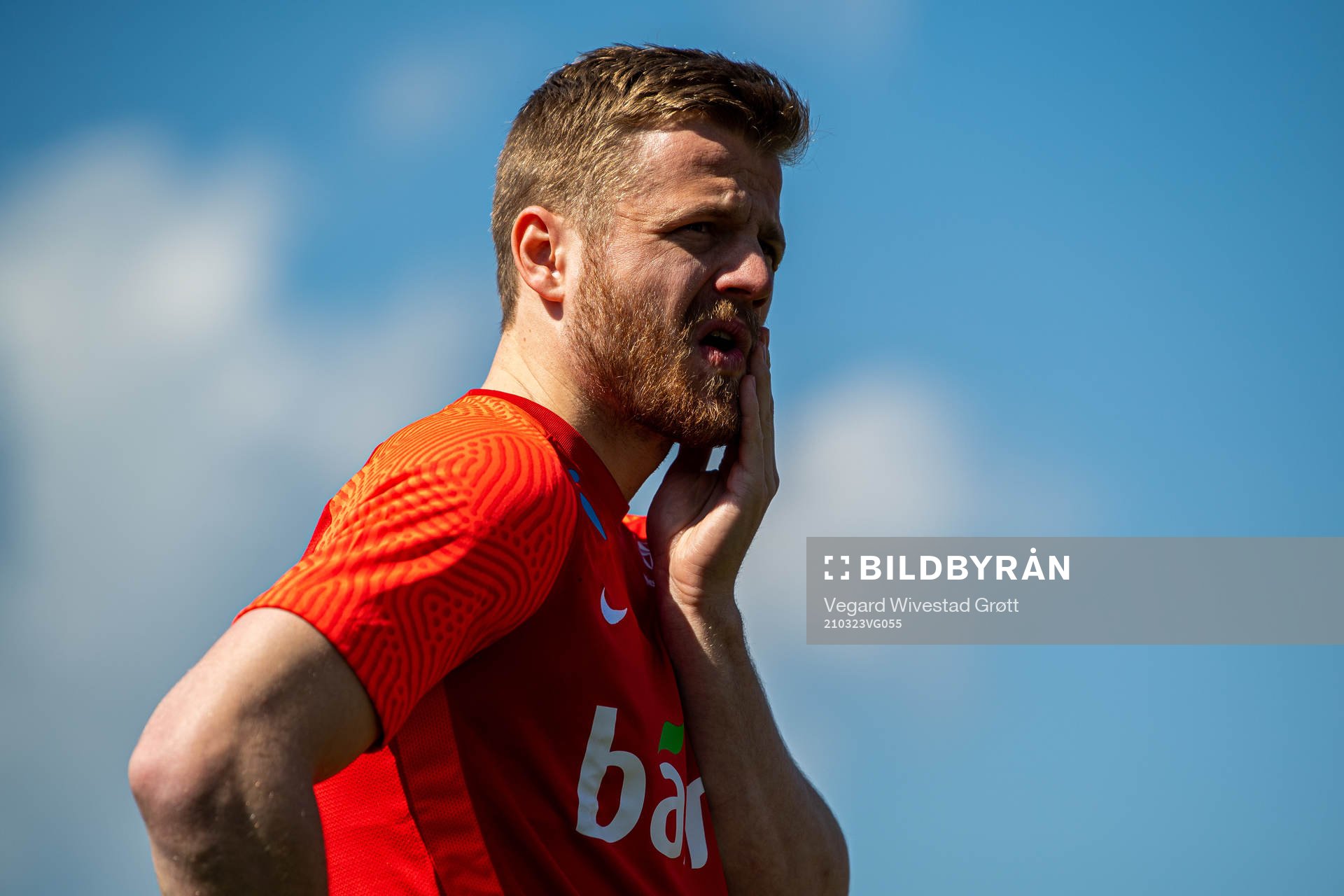 Fredrik Midtsjø of the Norwegian national football team