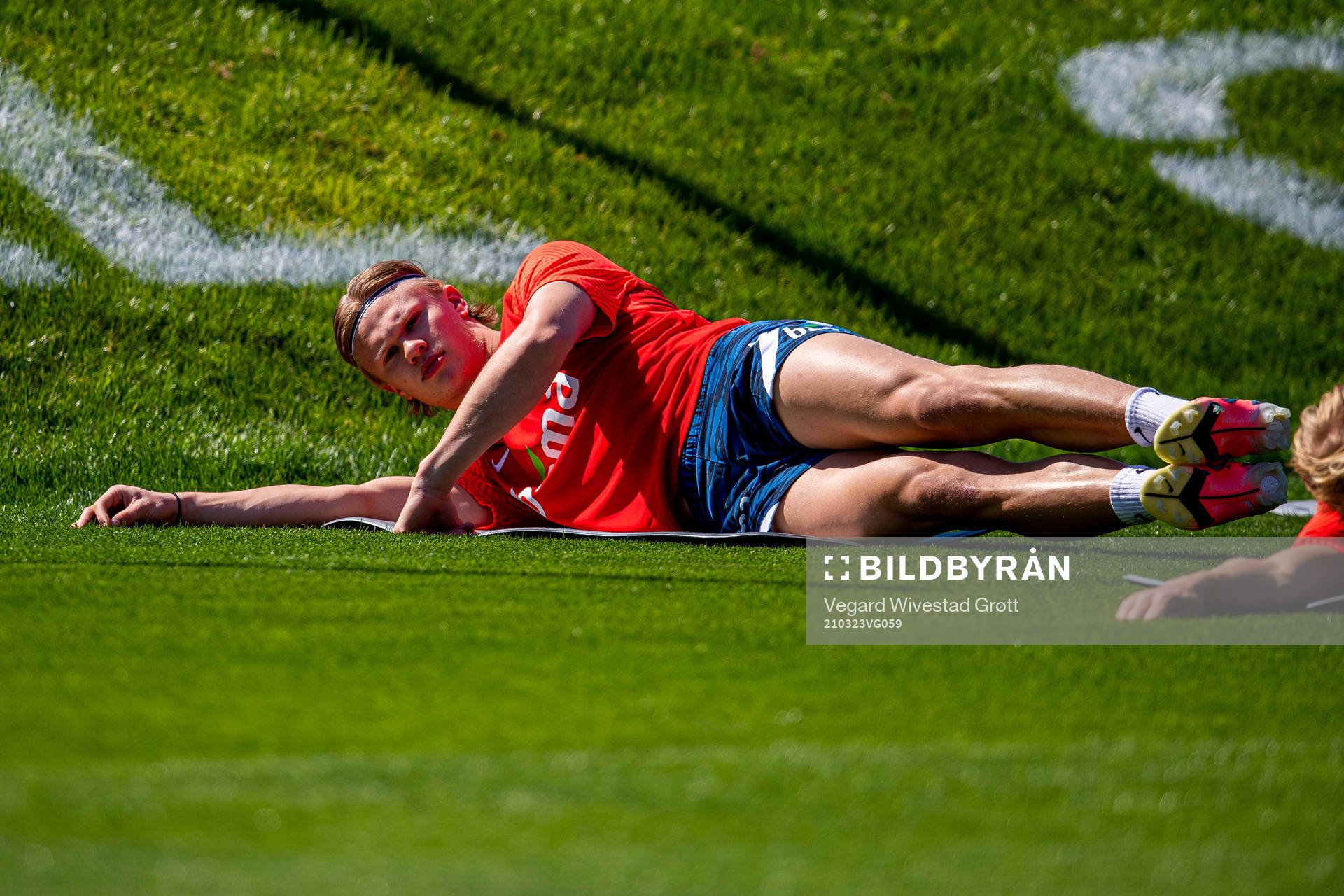 Erling Braut Haaland of the Norwegian national football team