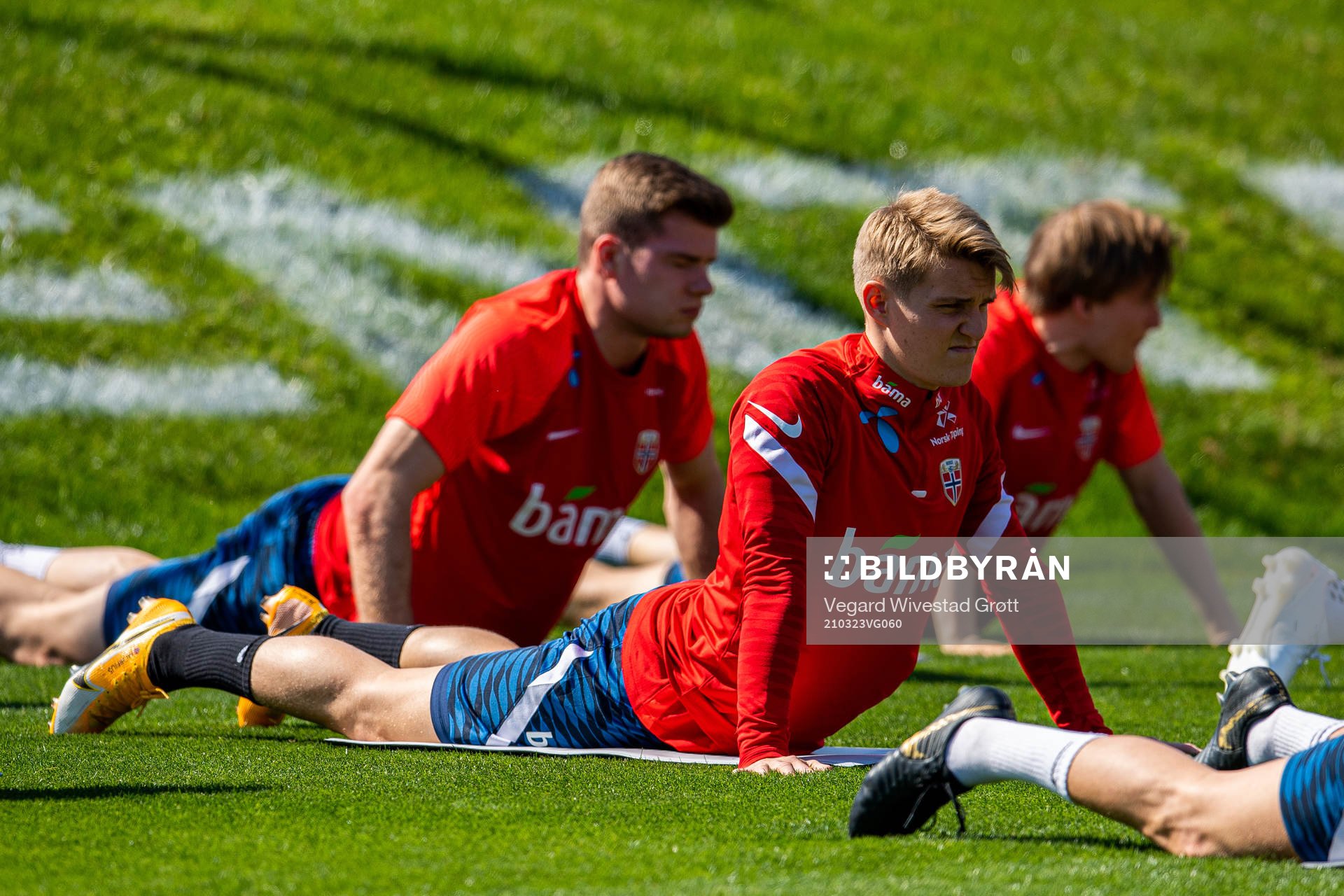 Martin Ødegaard of the Norwegian national football team