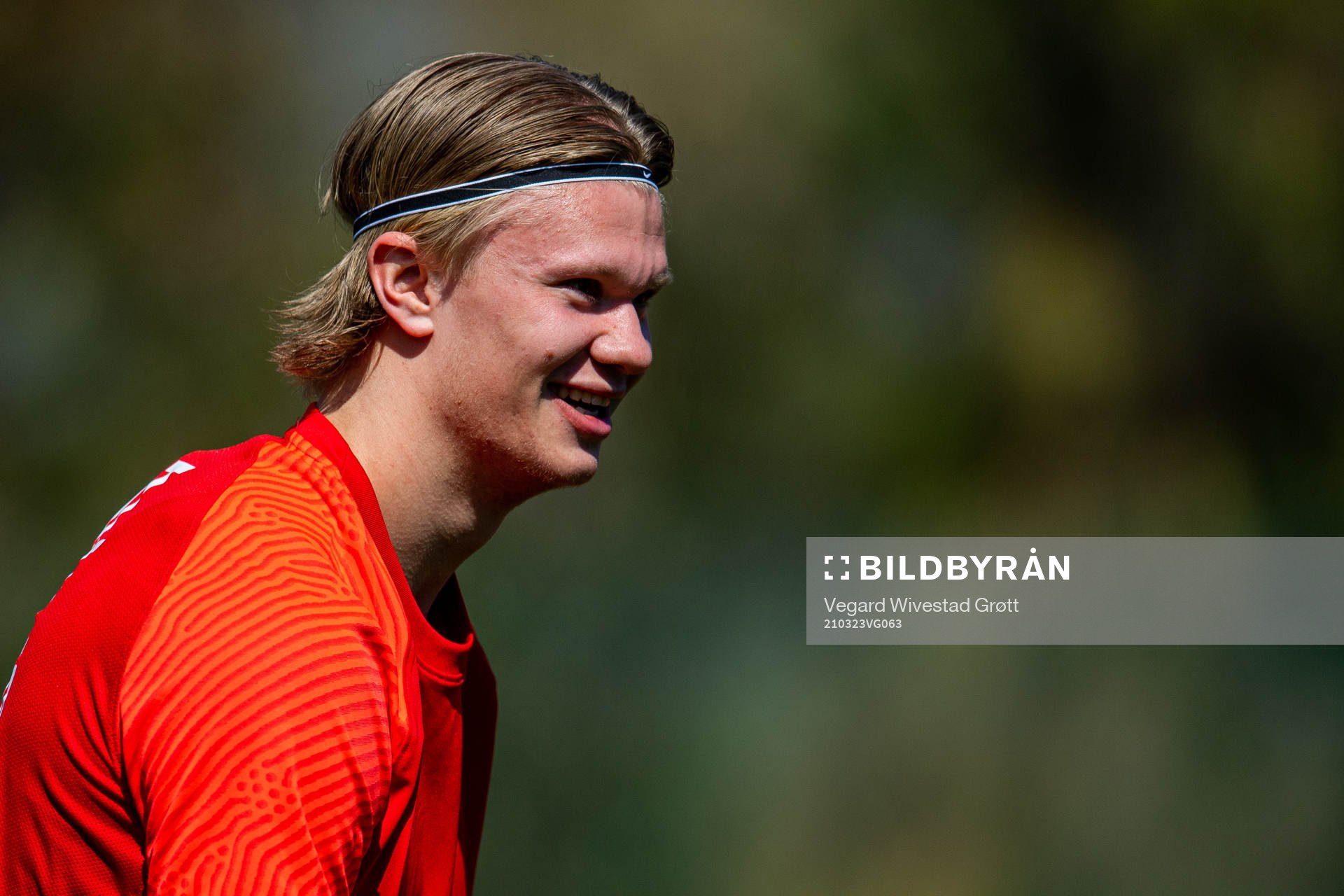 Erling Braut Haaland of the Norwegian national football team