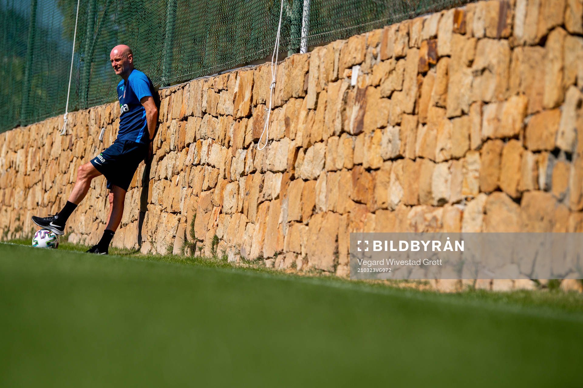 Ståle Solbakken, head coach of the Norwegian national