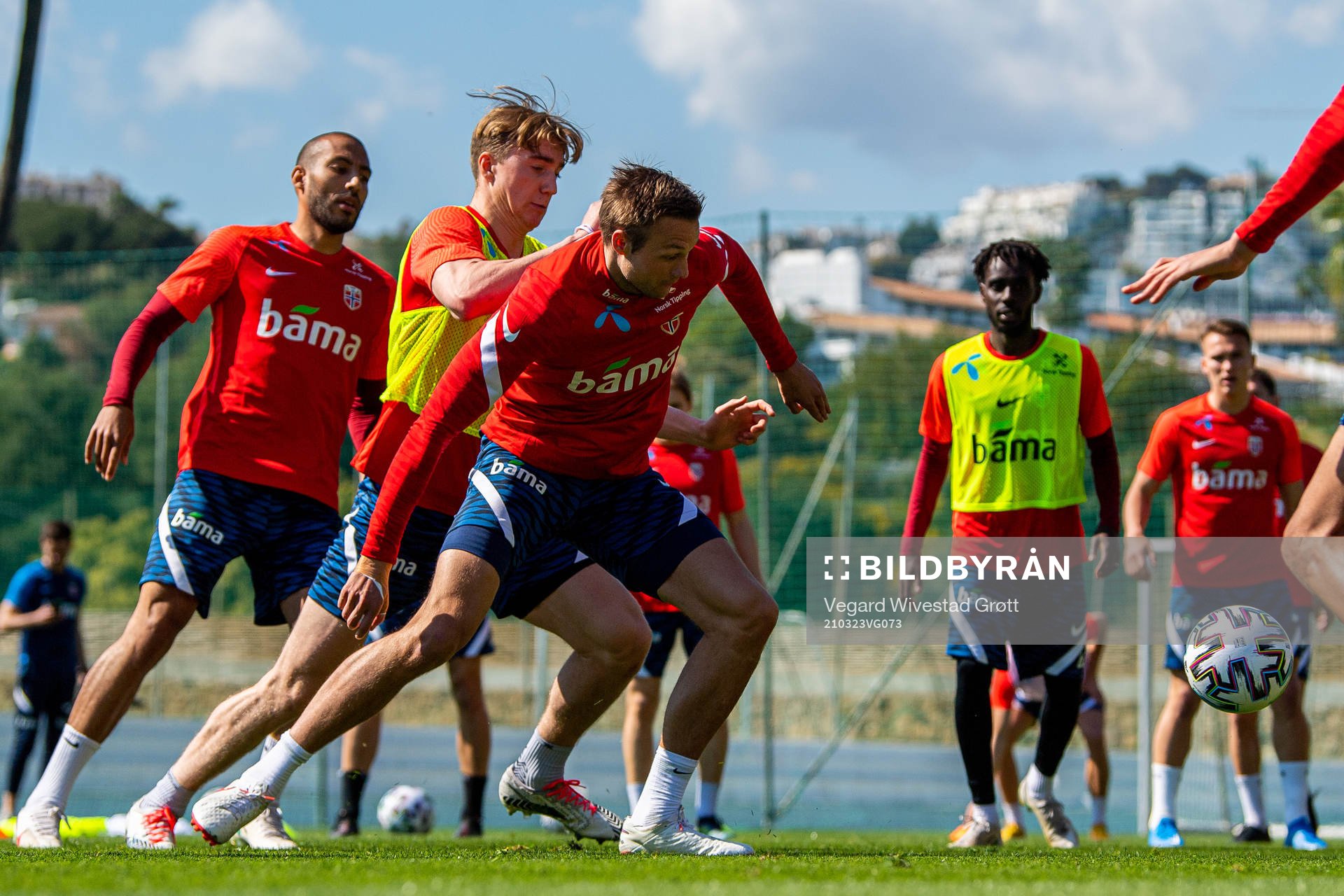 Kristian Thorstvedt and Stian Gregersen of the Norwegian