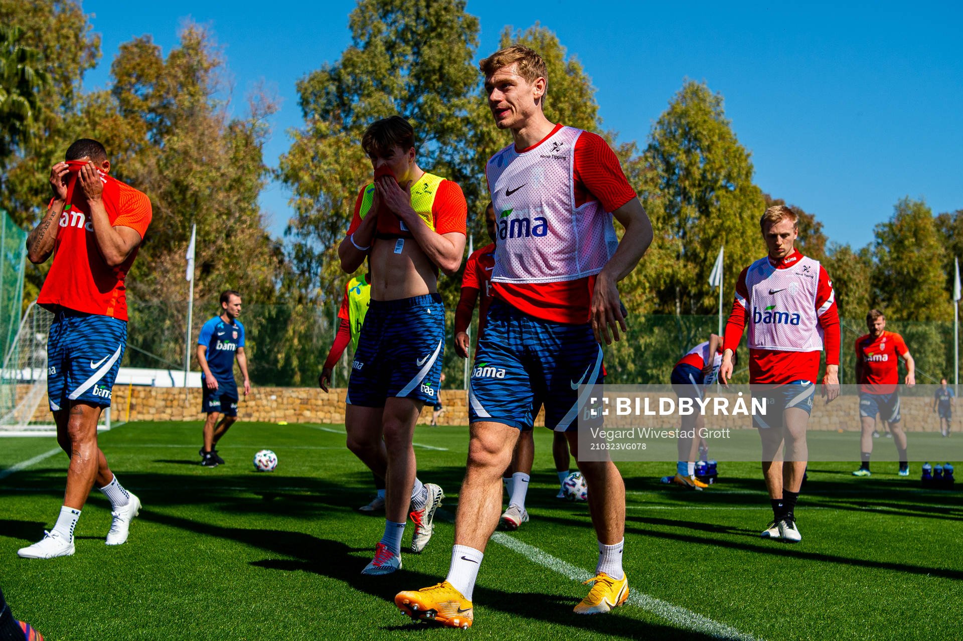 Julian Ryerson of the Norwegian national football team