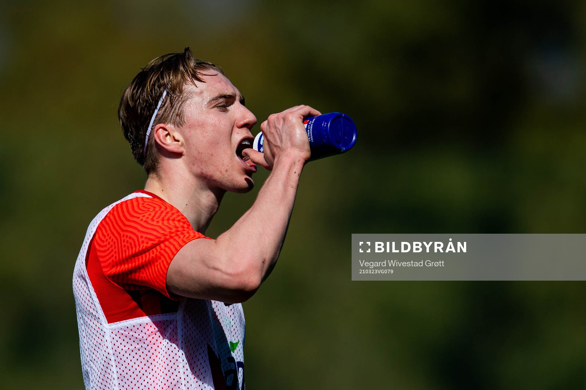 Kristian Thorstvedt of the Norwegian national football team