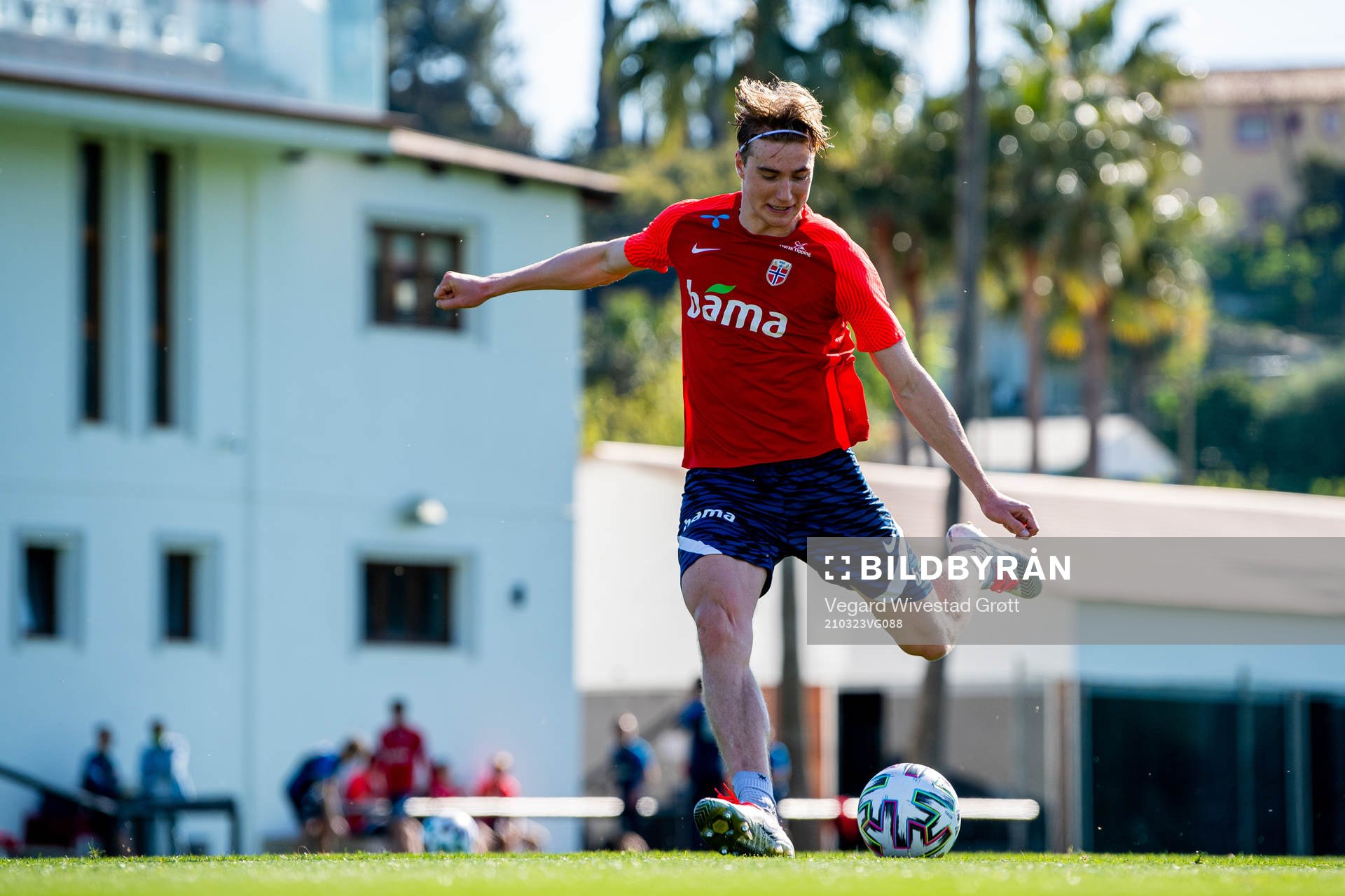 Kristian Thorstvedt of the Norwegian national football team
