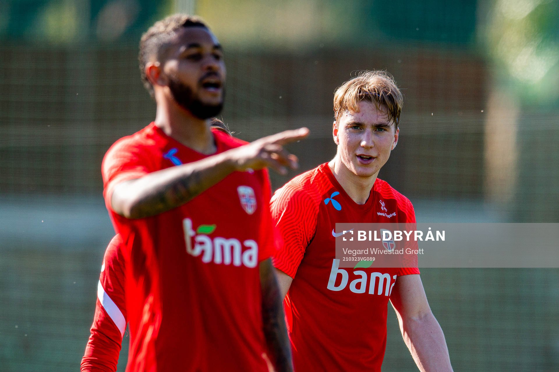 Kristian Thorstvedt of the Norwegian national football team