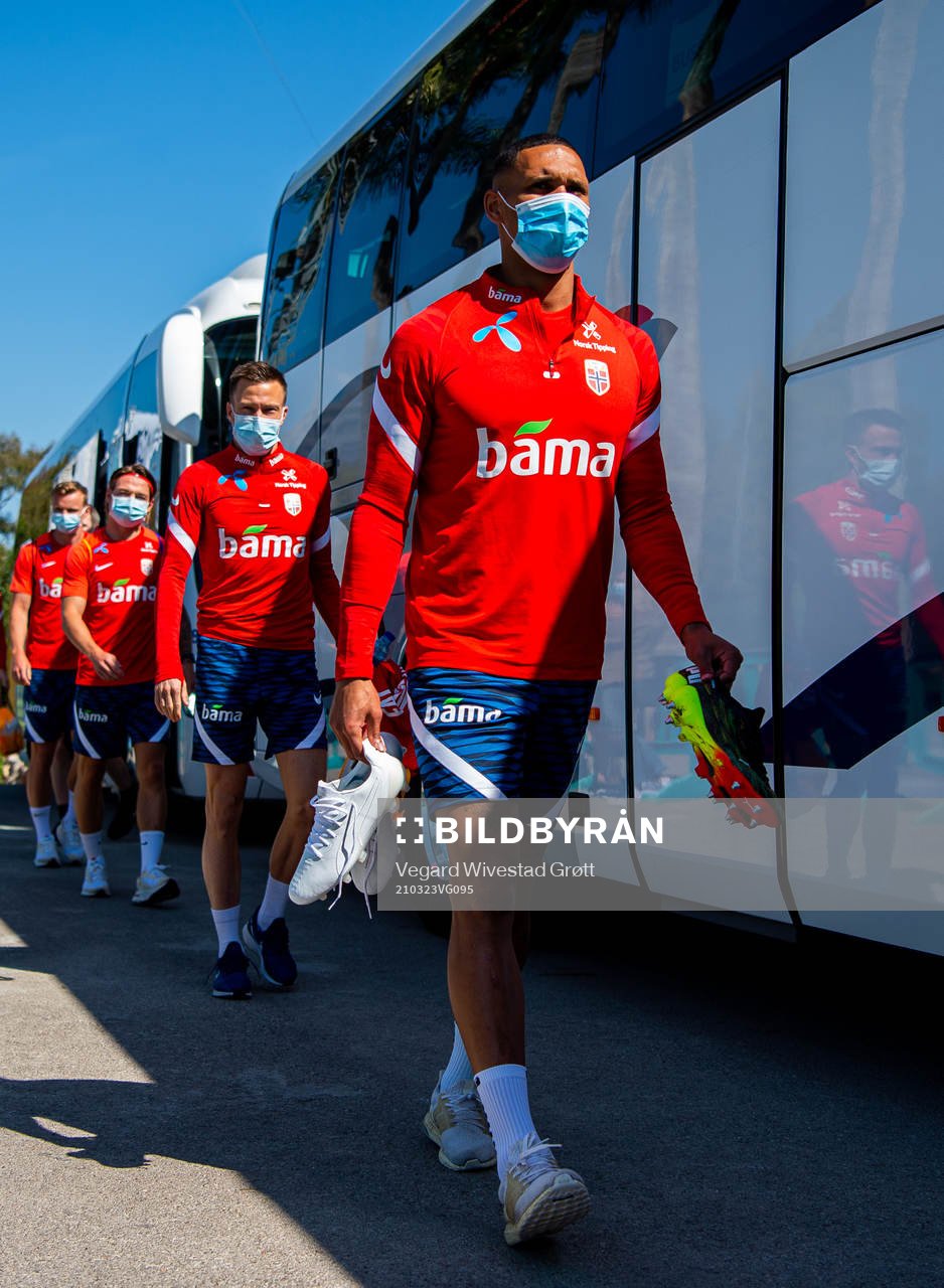 Ruben Gabrielsen of the Norwegian national football team