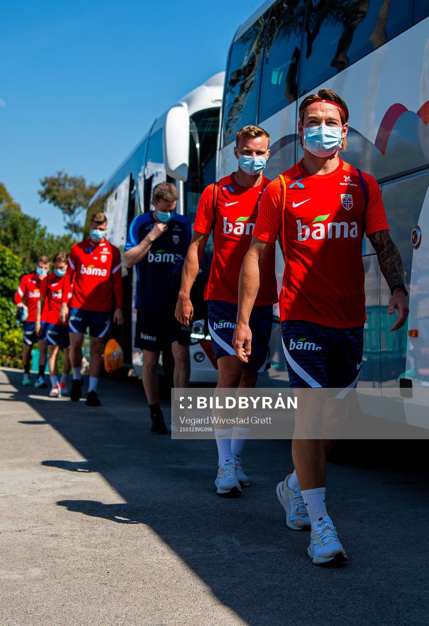 Marius Lode and Patrick Berg of the Norwegian national