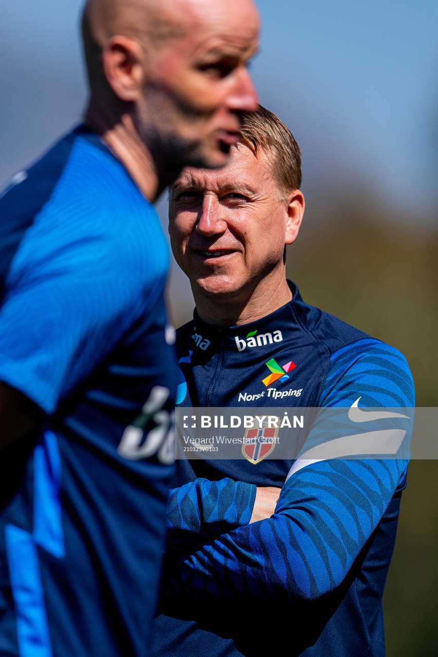 Leif Gunnar Smerud, U21 head coach of the Norwegian