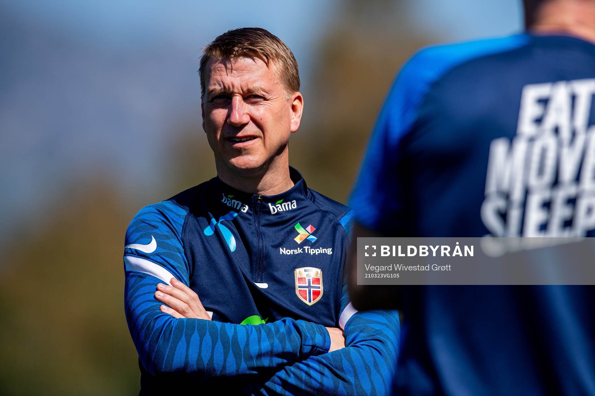 Leif Gunnar Smerud, U21 head coach of the Norwegian