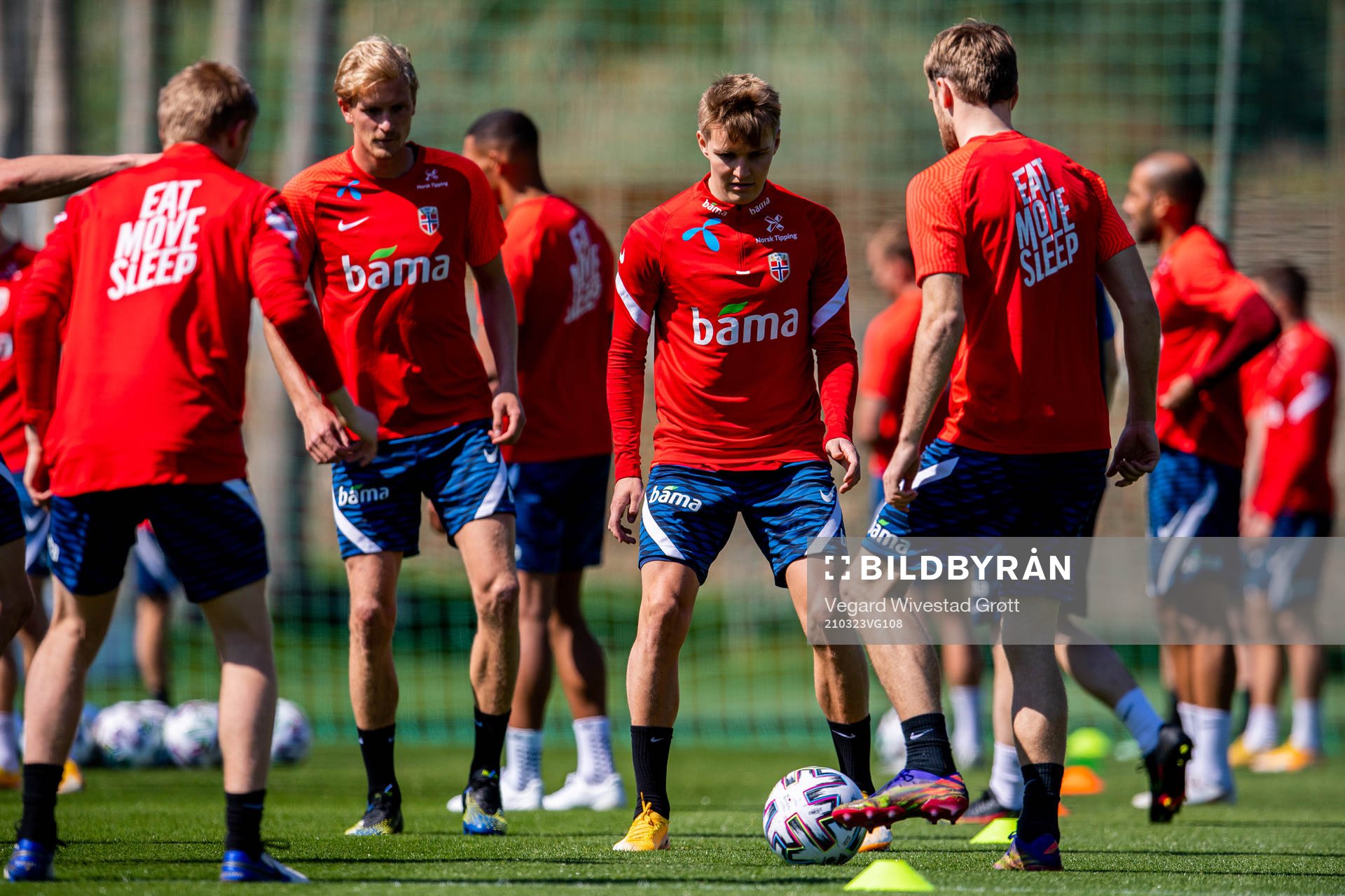 Martin Ødegaard of the Norwegian national football team