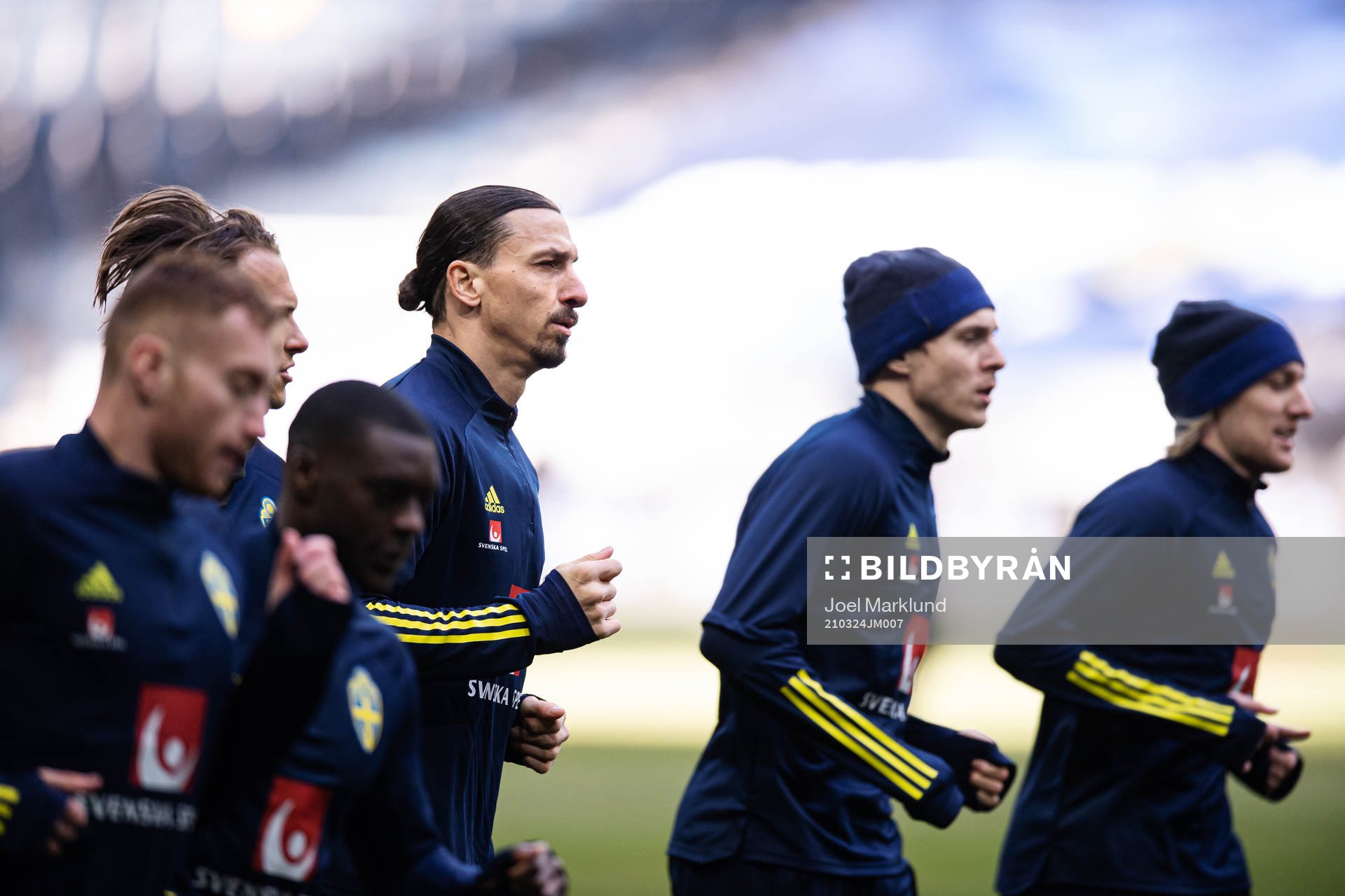 Zlatan Ibrahimovic of the Swedish national football team