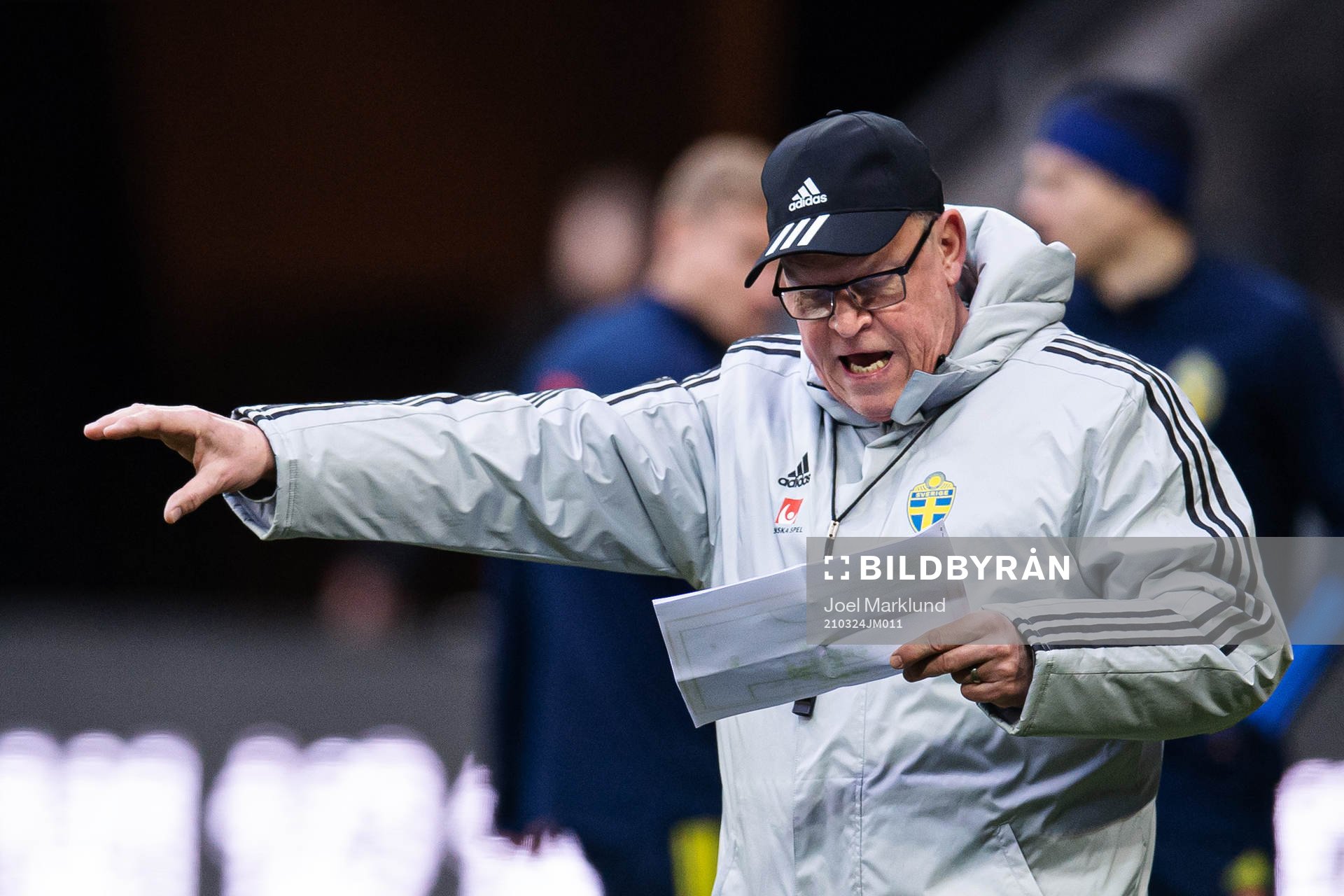 Head coach Janne Andersson of the Swedish national football