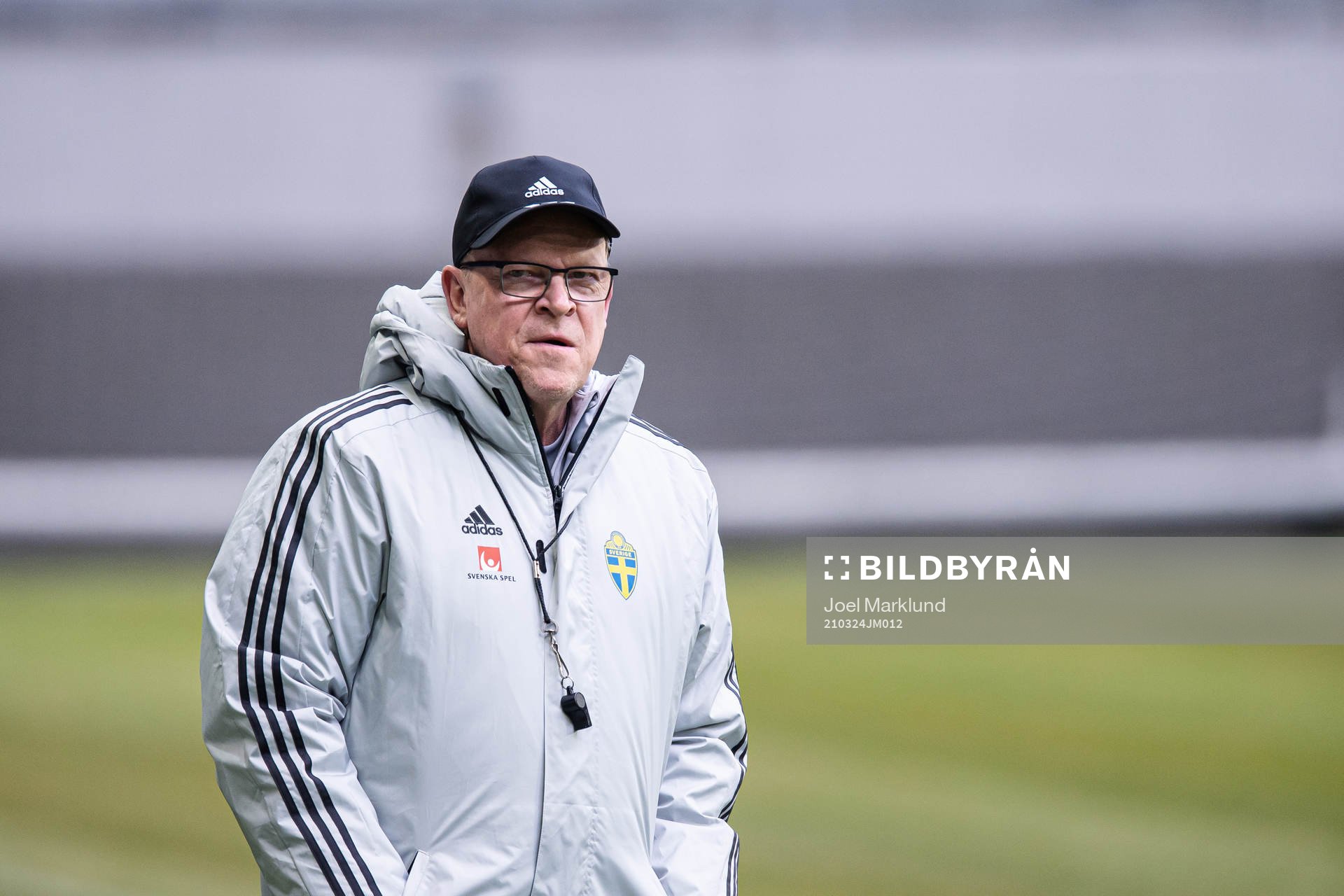 Head coach Janne Andersson of the Swedish national football