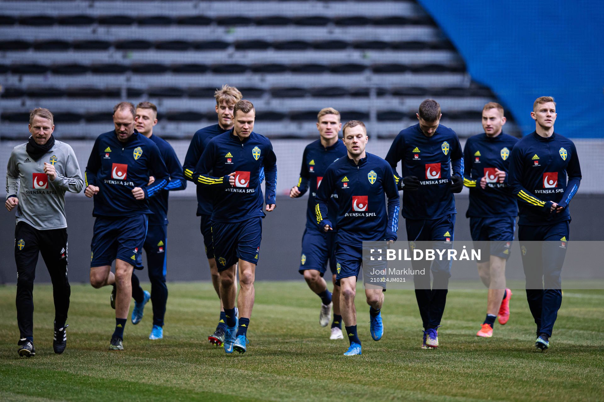 Viktor Claesson, Sebastian Larsson and Emil Krafth of the