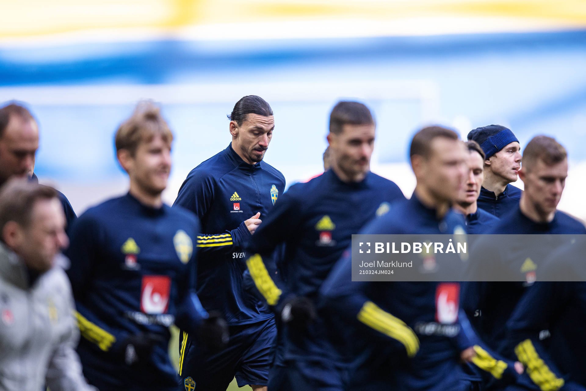 Zlatan Ibrahimovic of the Swedish national football team