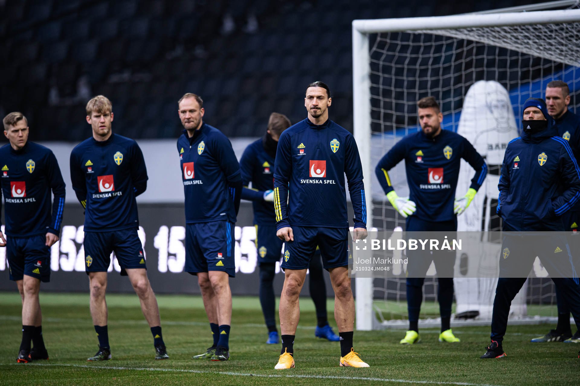 Zlatan Ibrahimovic of the Swedish national football team