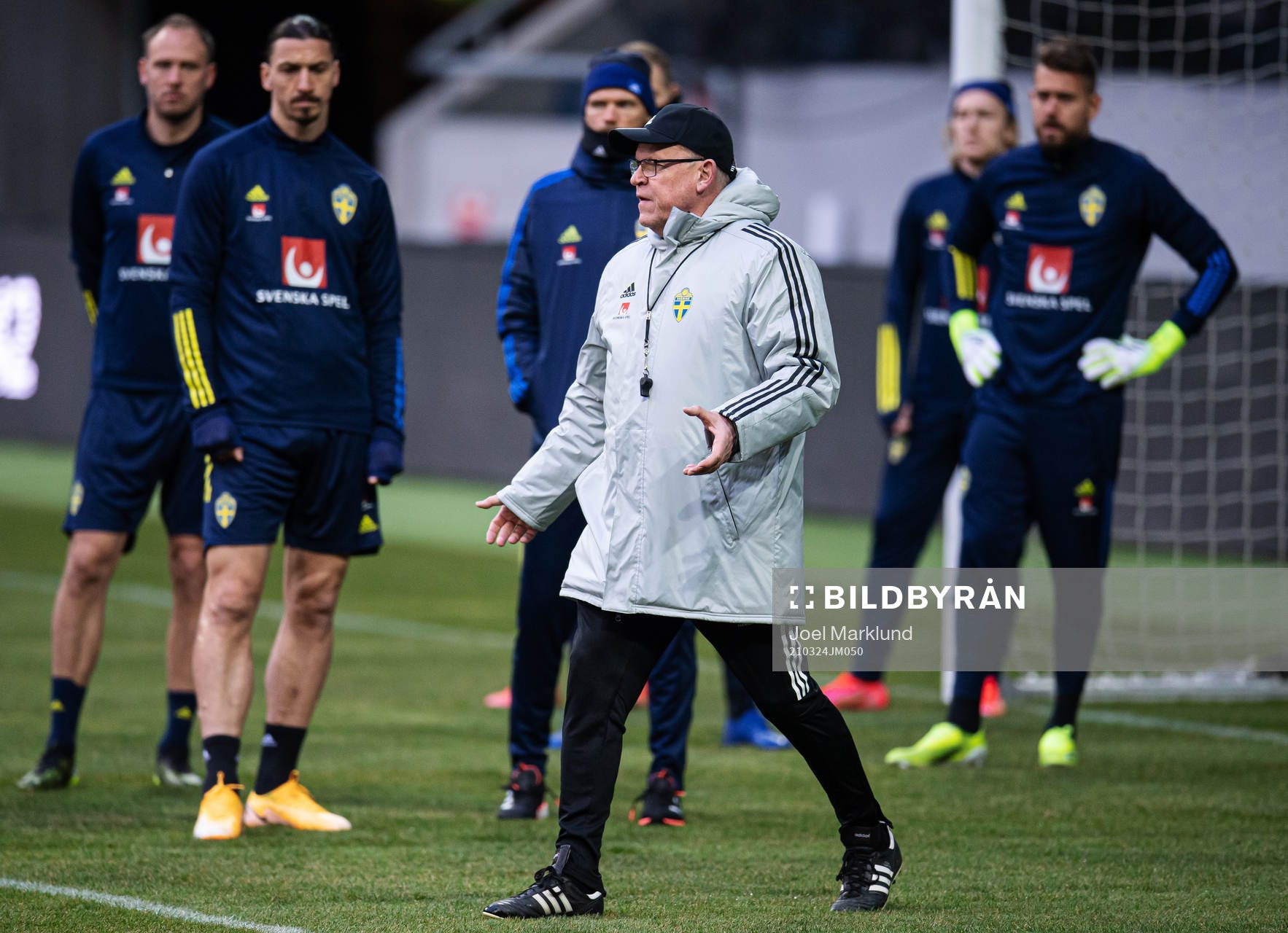 Head coach Janne Andersson of the Swedish national football