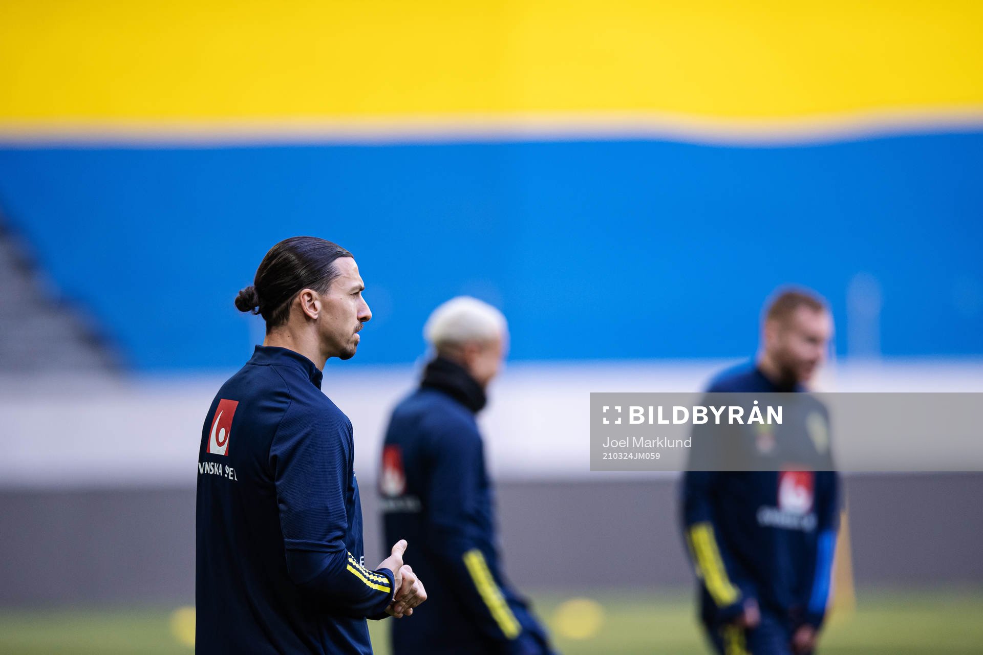 Zlatan Ibrahimovic of the Swedish national football team
